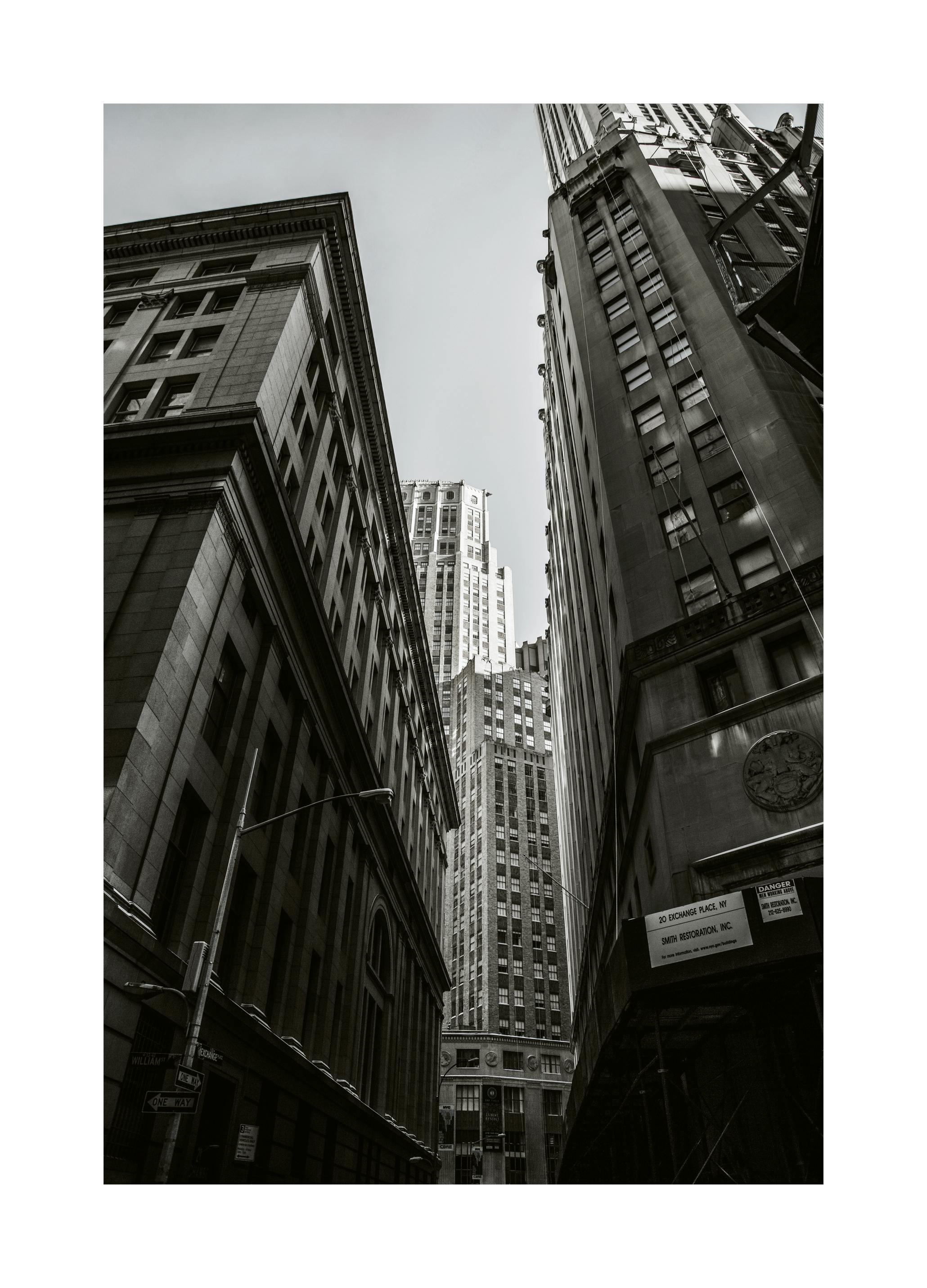 City Skyscrapers Poster (40x50 cm) - Poster Store