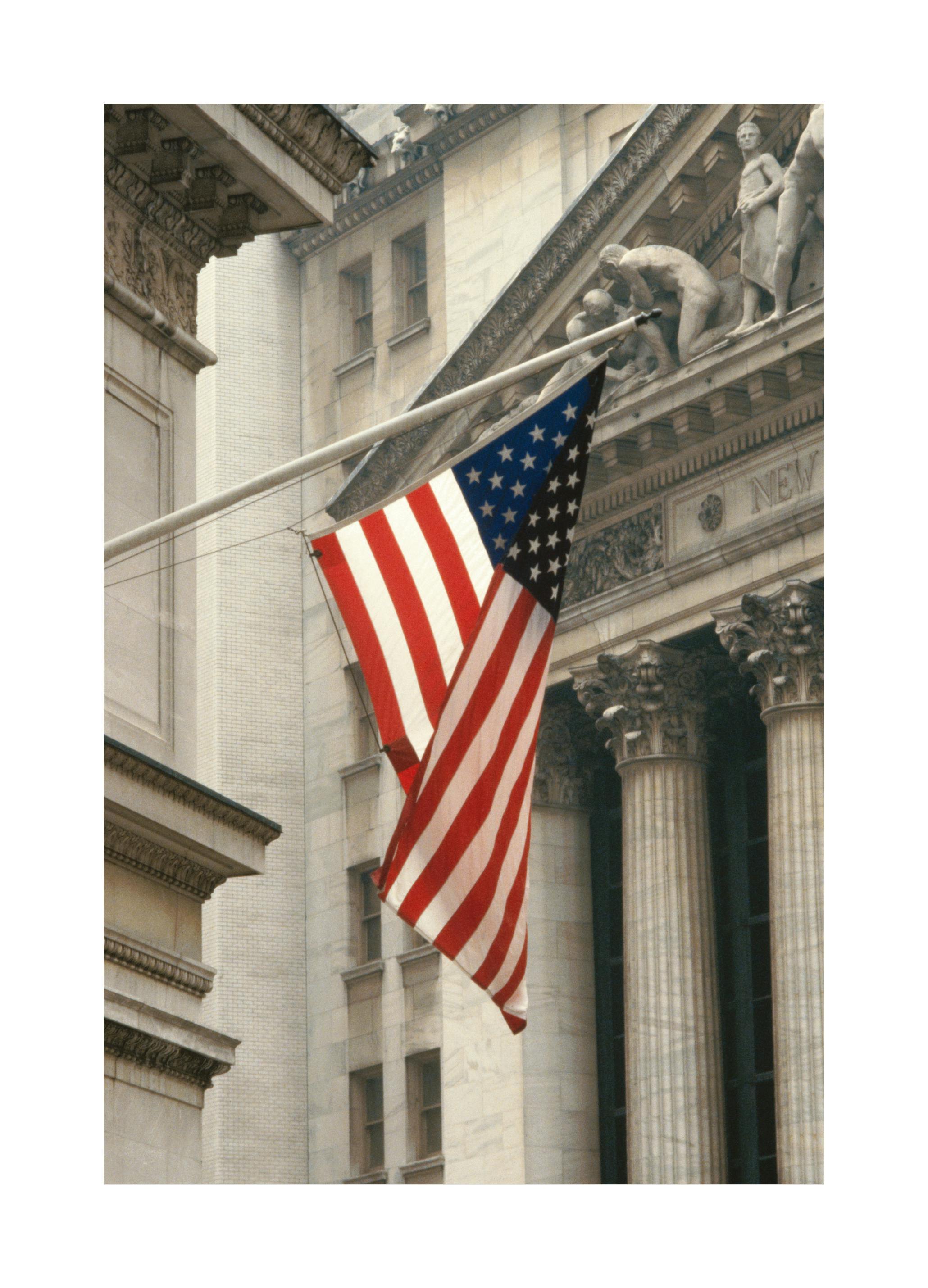 Amerikansk Flagga Poster (70x100 cm) - Poster Store