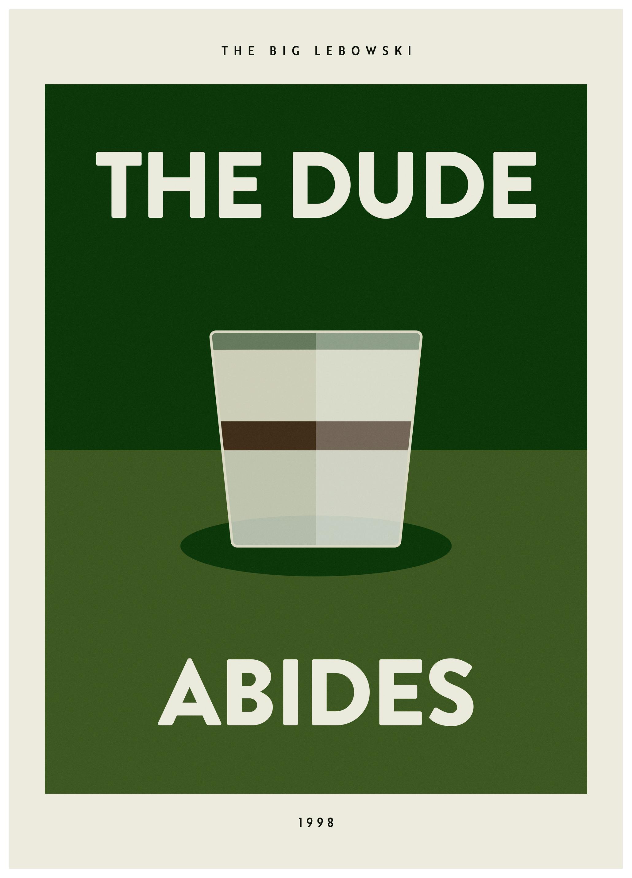 The Dude Abides Poster (50x70 cm) - Poster Store