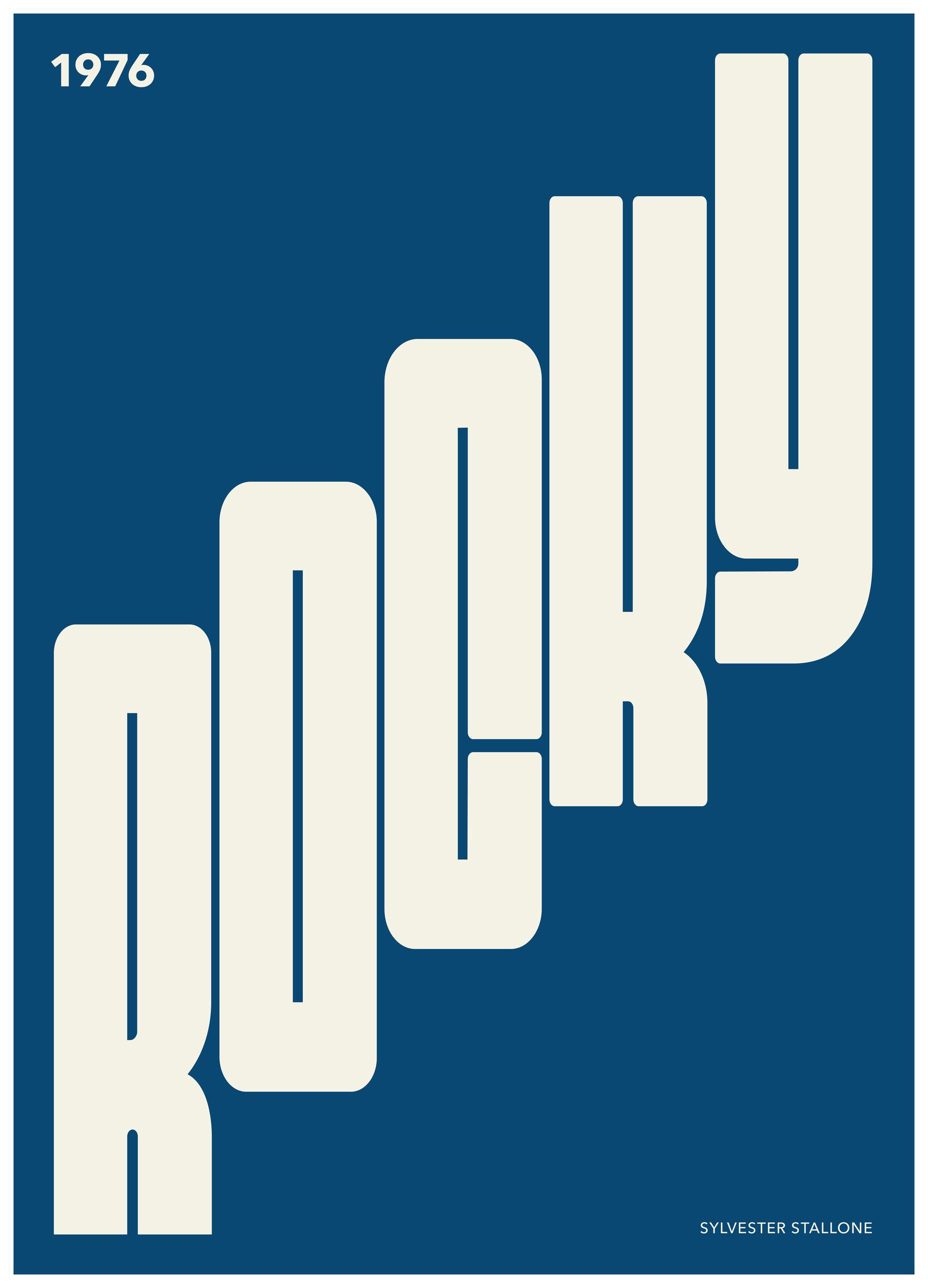 Rocky Film Poster (70x100 cm) - Poster Store