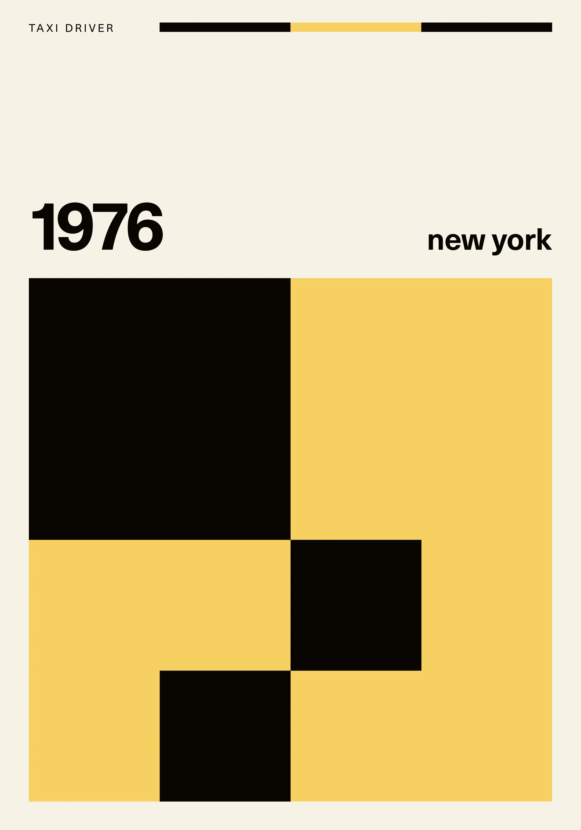 Taxi Driver New York Poster 0