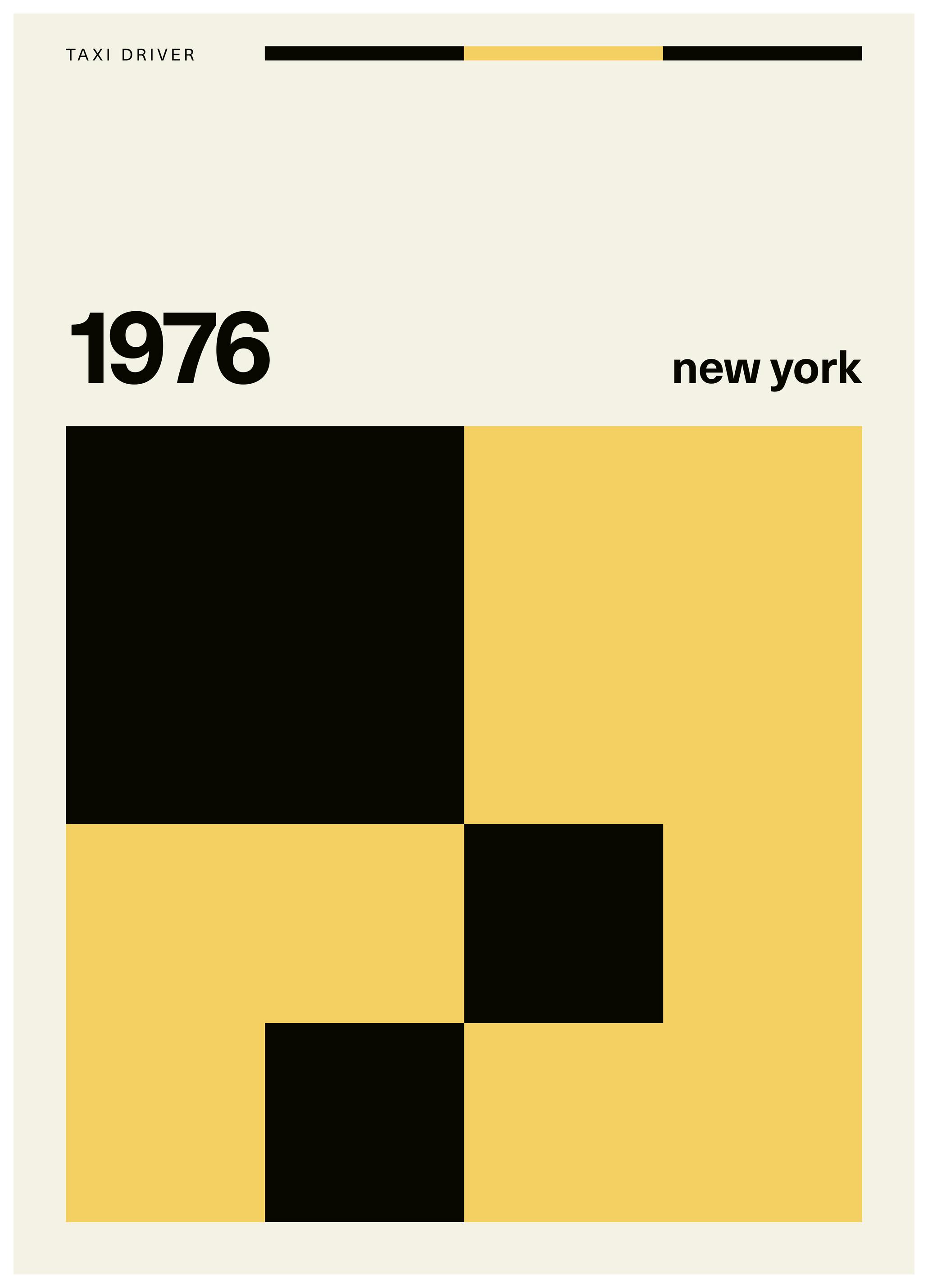 Taxi Driver New York Poster (50x70 cm) - Poster Store