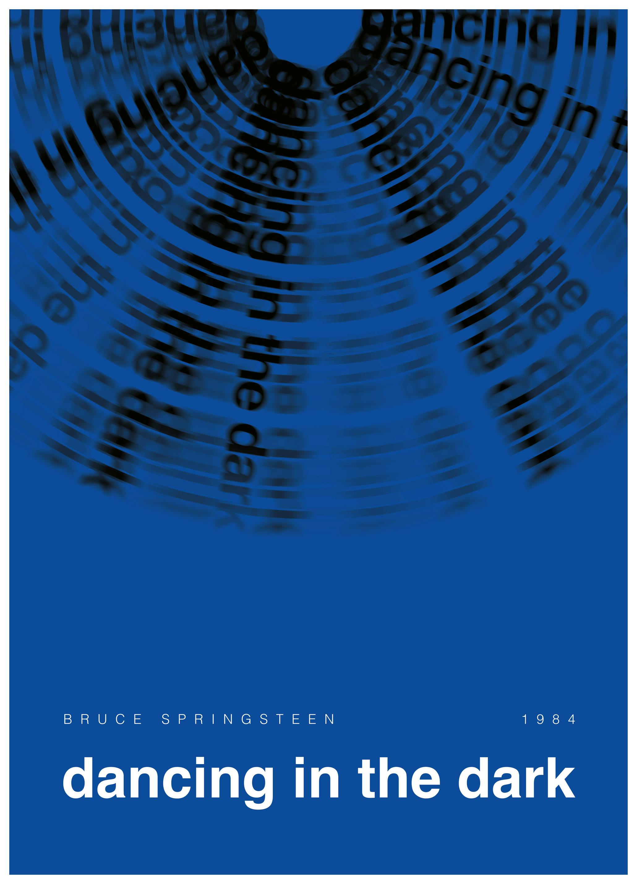 Tanssi Tummansinisessä Juliste (70x100 cm) - Poster Store