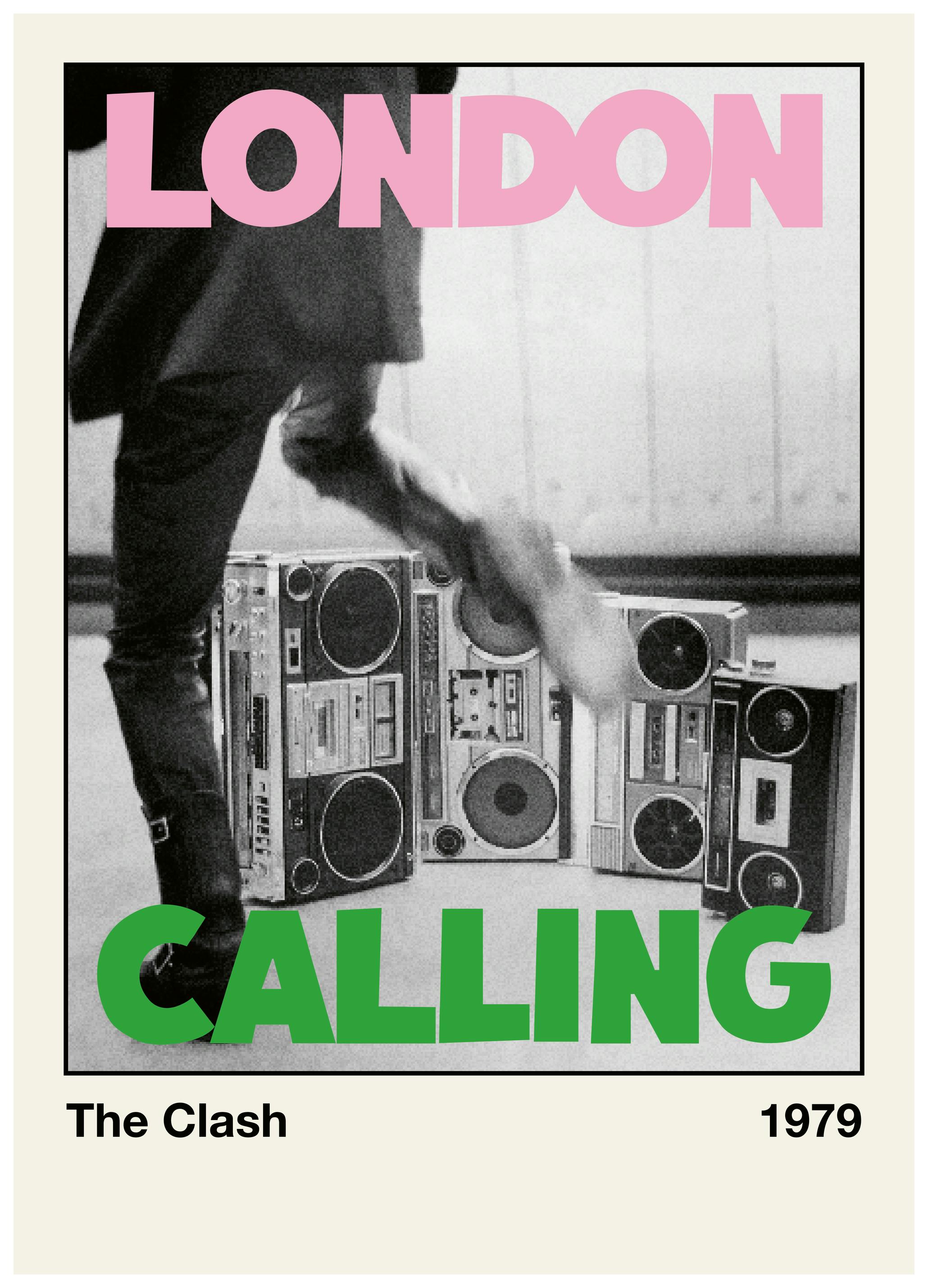 London Calling Poster (30x40 cm) - Poster Store