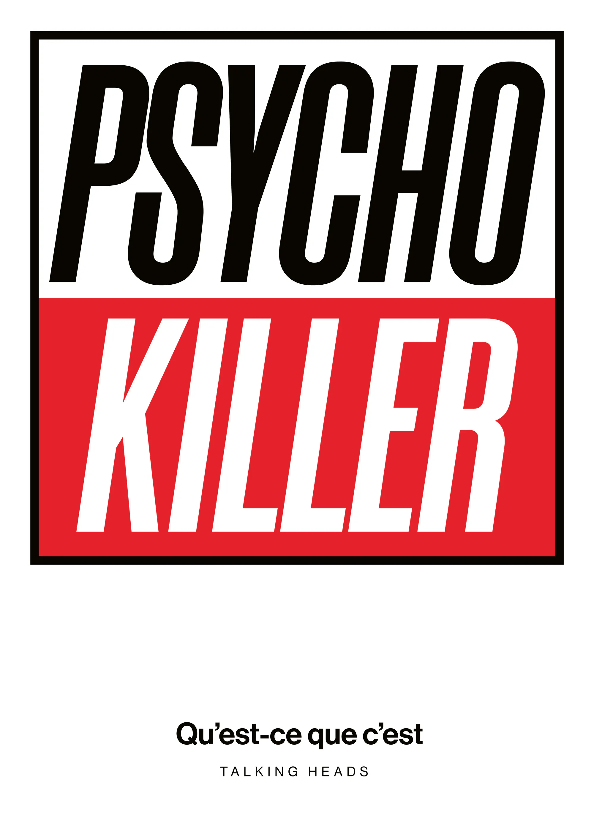 サイコ・キラー ポスター 0