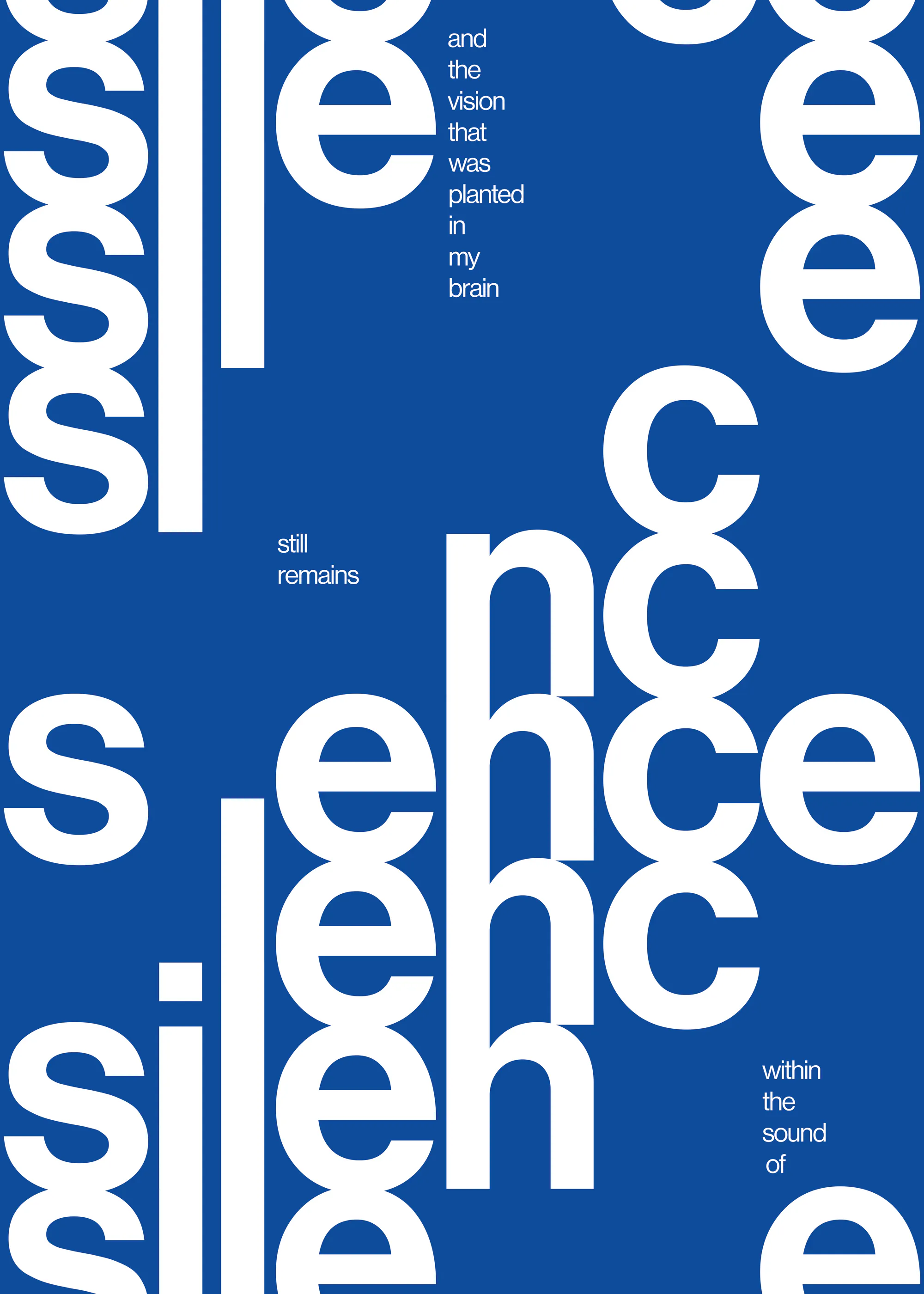 Sonido del Silencio Póster 0