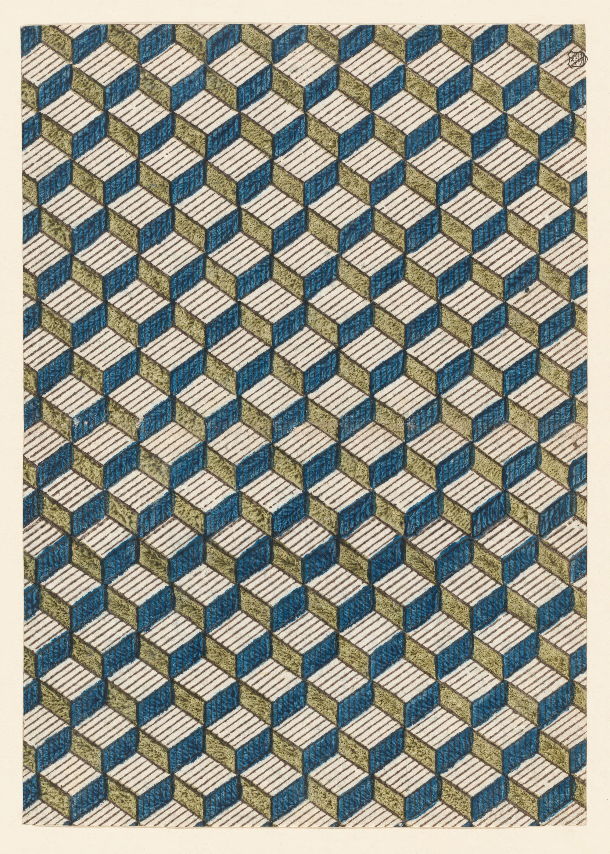 Abstract Cube Design Poster 0