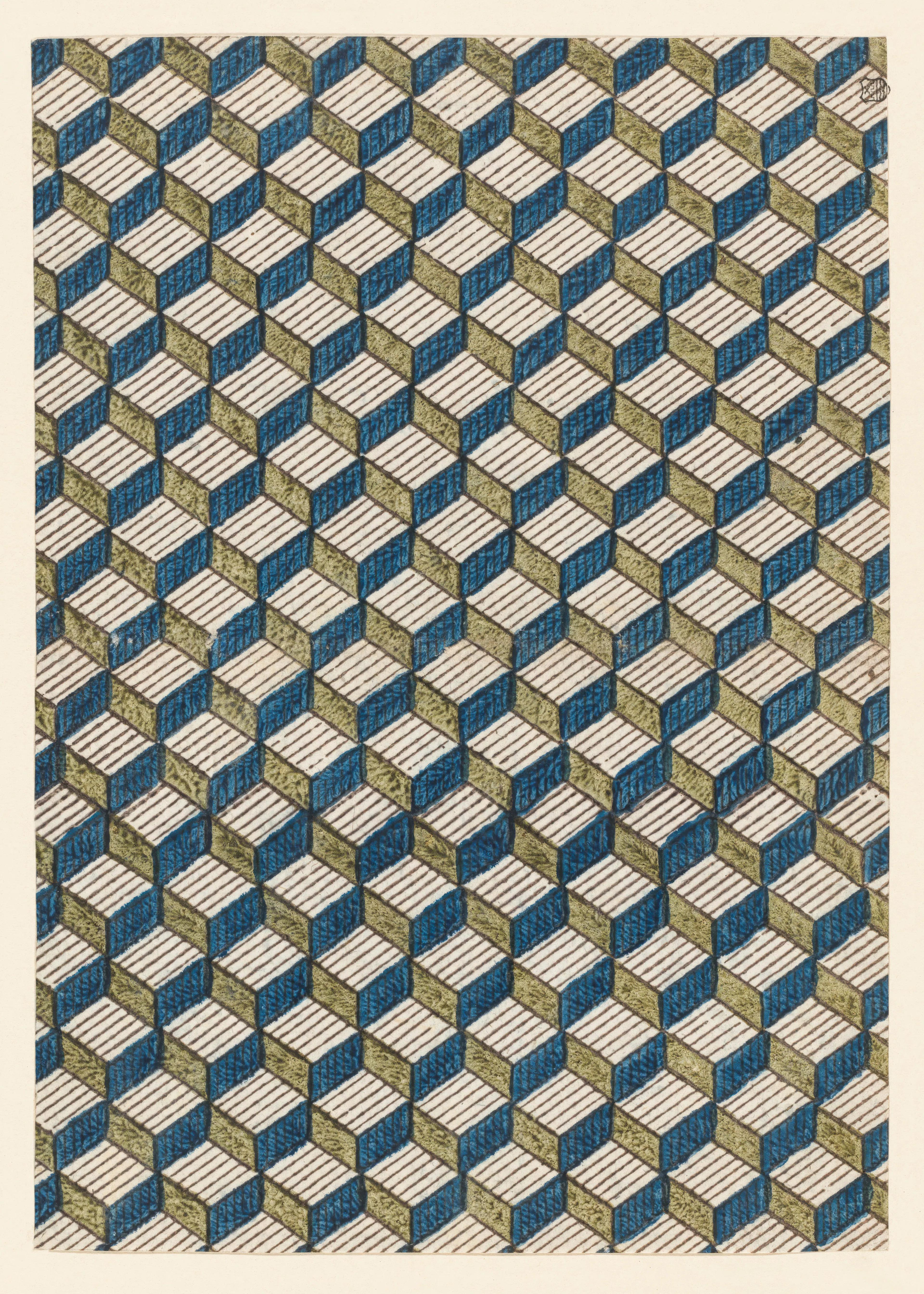 Abstract Cube Design Poster 0