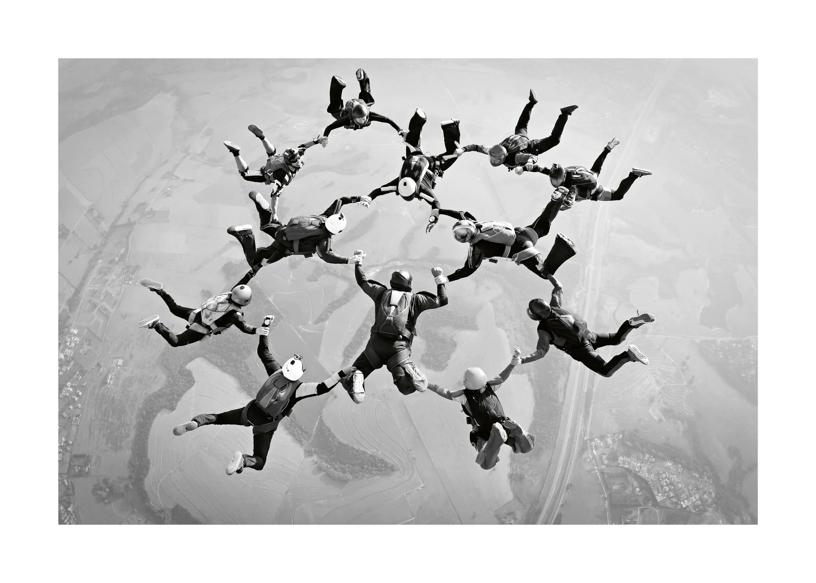 스카이다이빙 포메이션 포스터 0