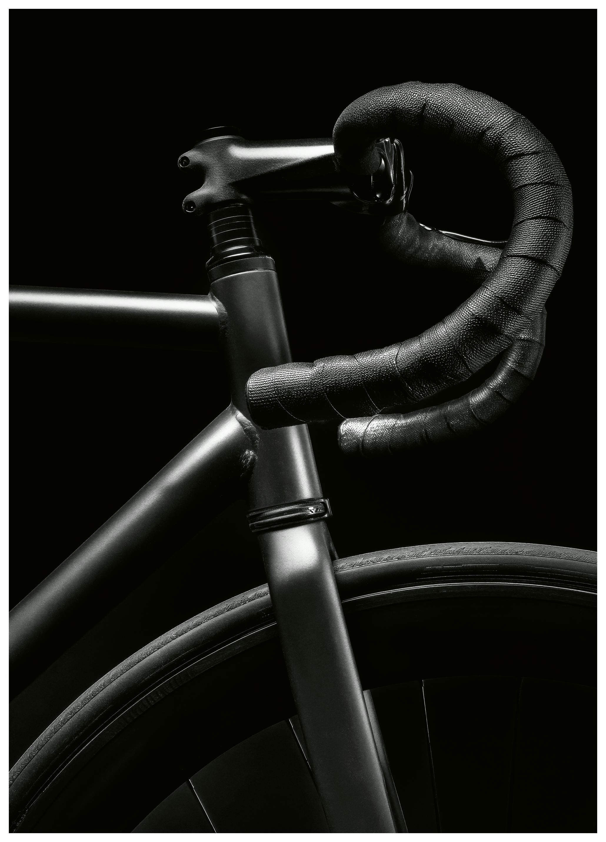 Monochrome Bicycle Poster (21x30 cm) - Poster Store