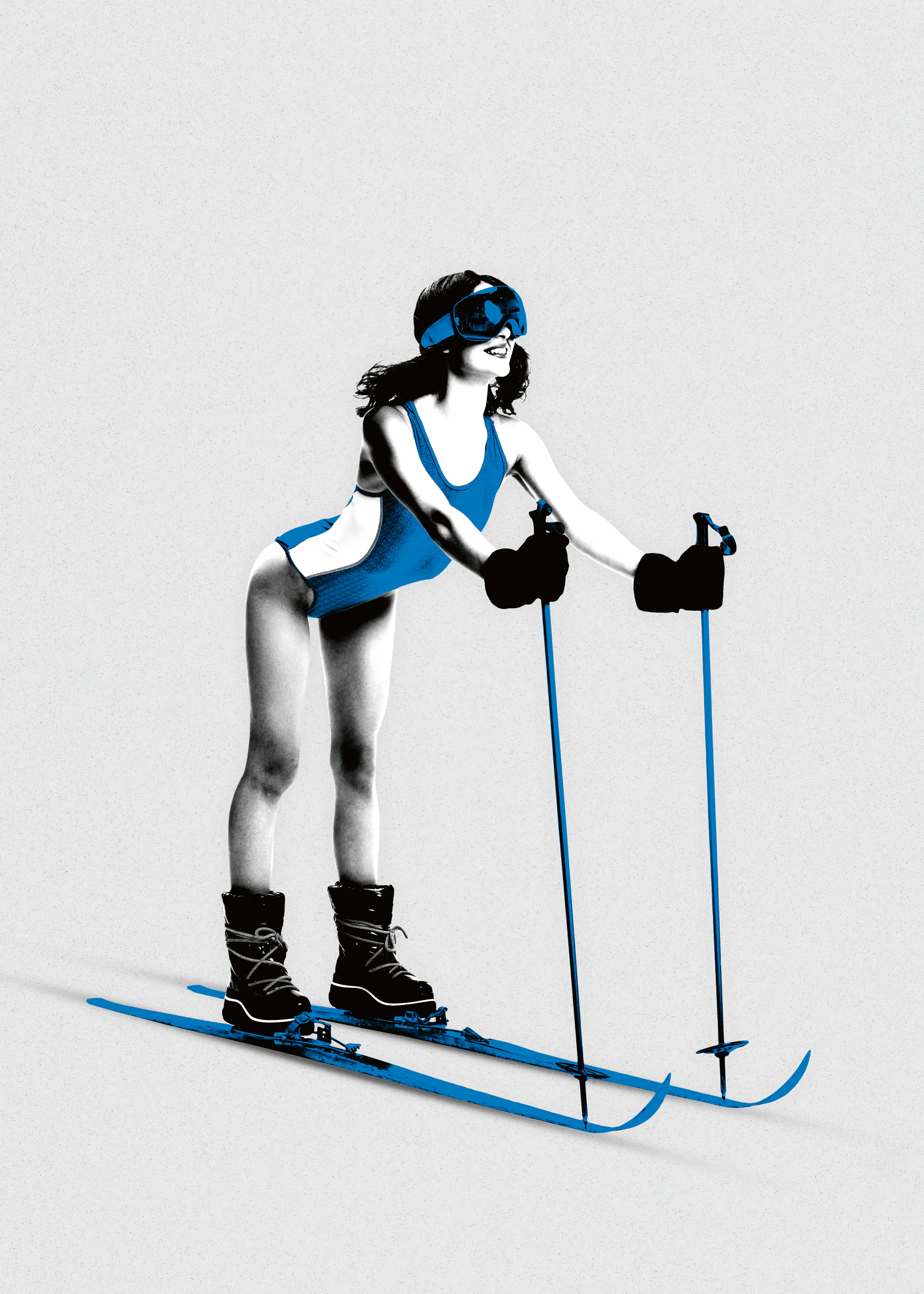 스키 선수 포스터 0