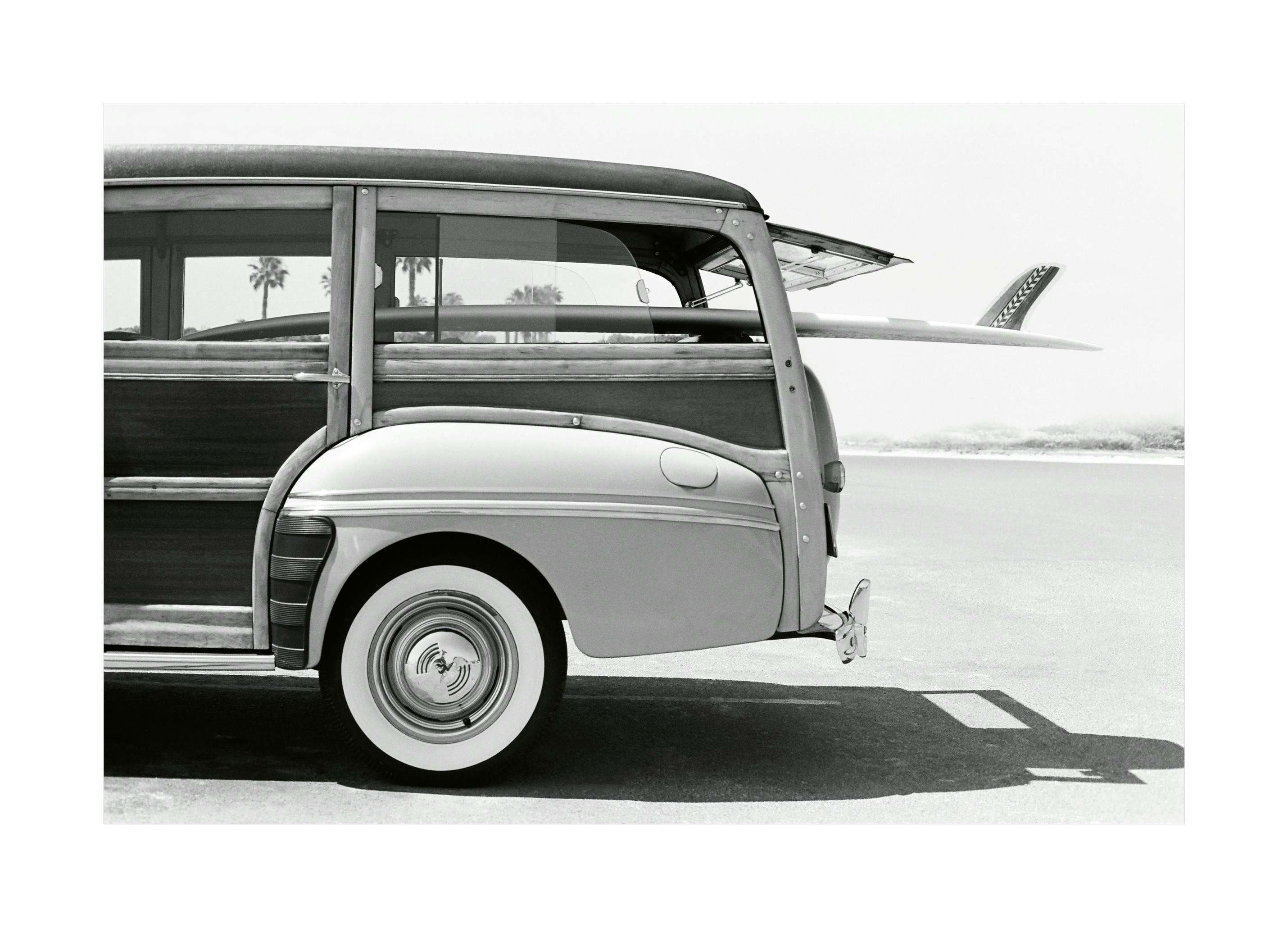 Prints Vintage Surf Car Poster (70x100 cm) - Poster Store