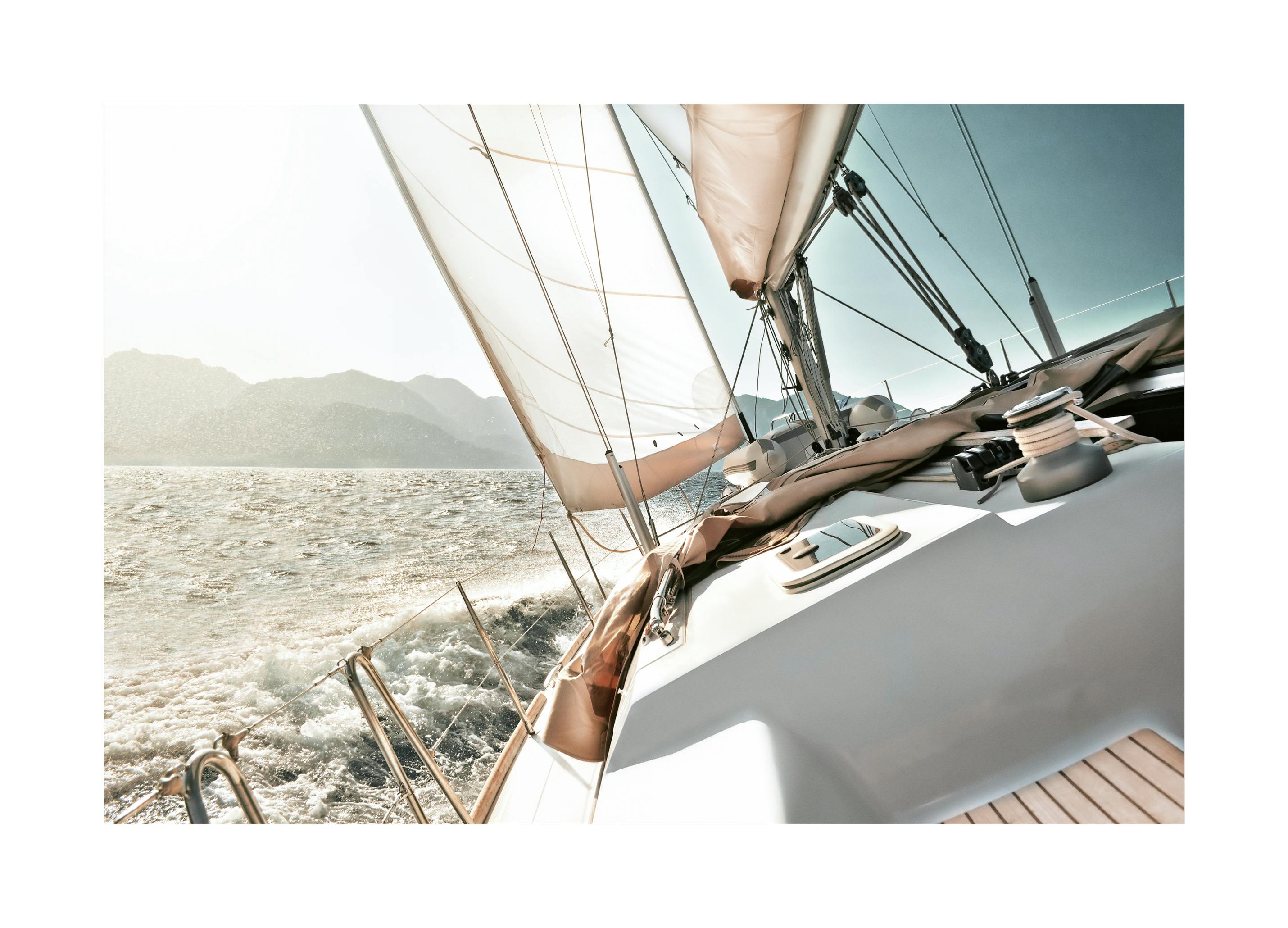 Zeilavontuur Poster (50x50 cm) - Poster Store