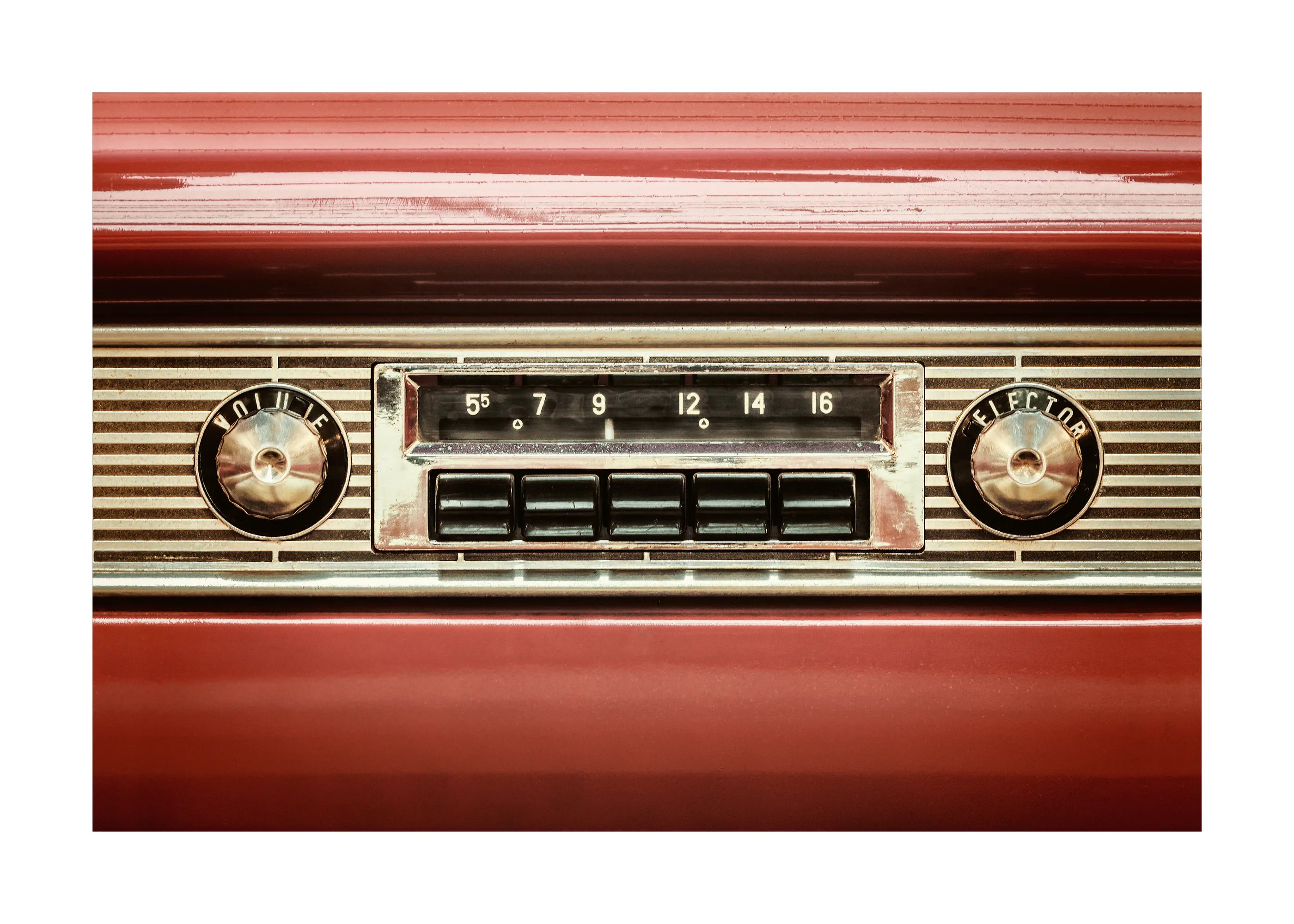 Radio Vintage Póster 0