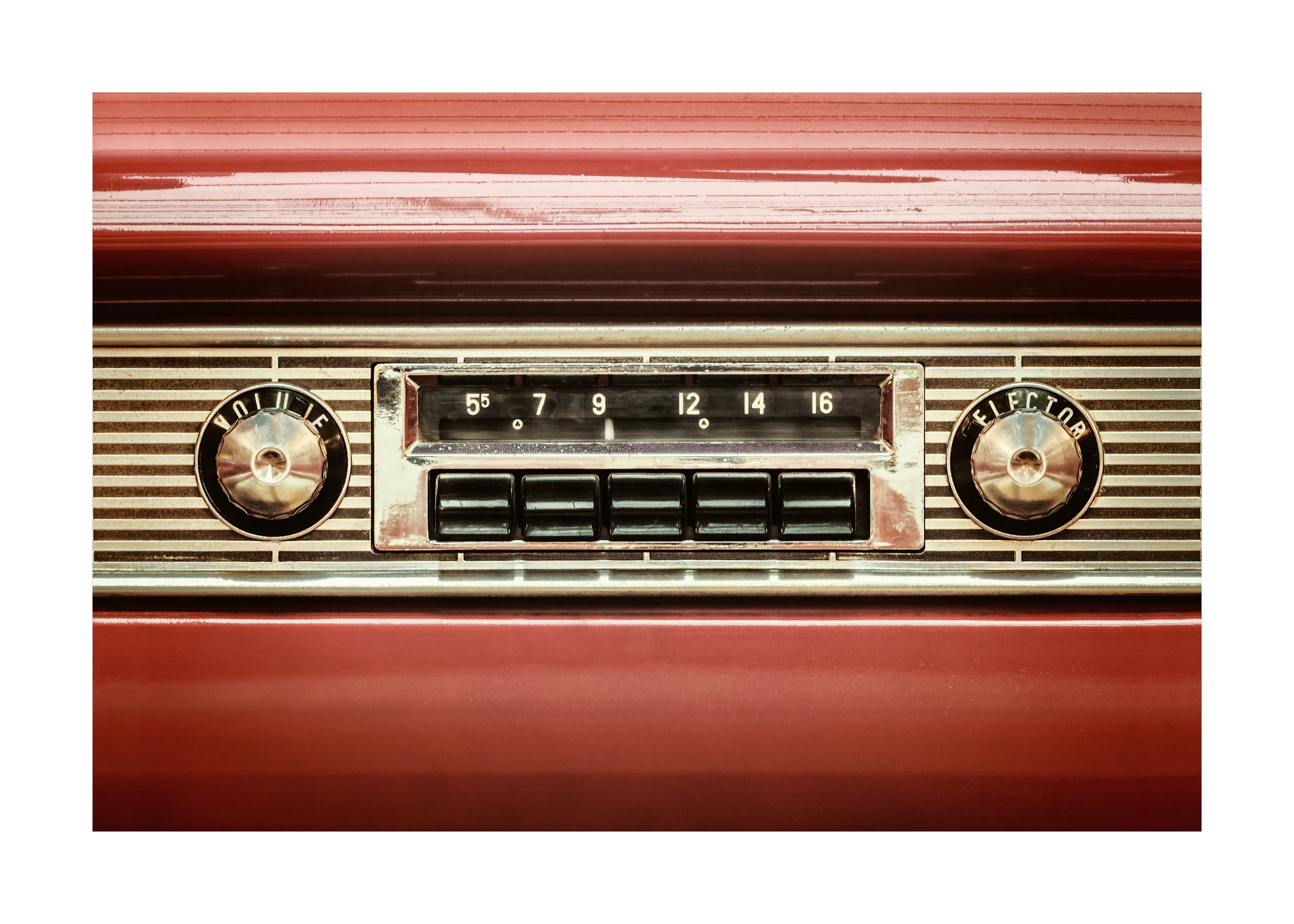 Radio Vintage Póster 0