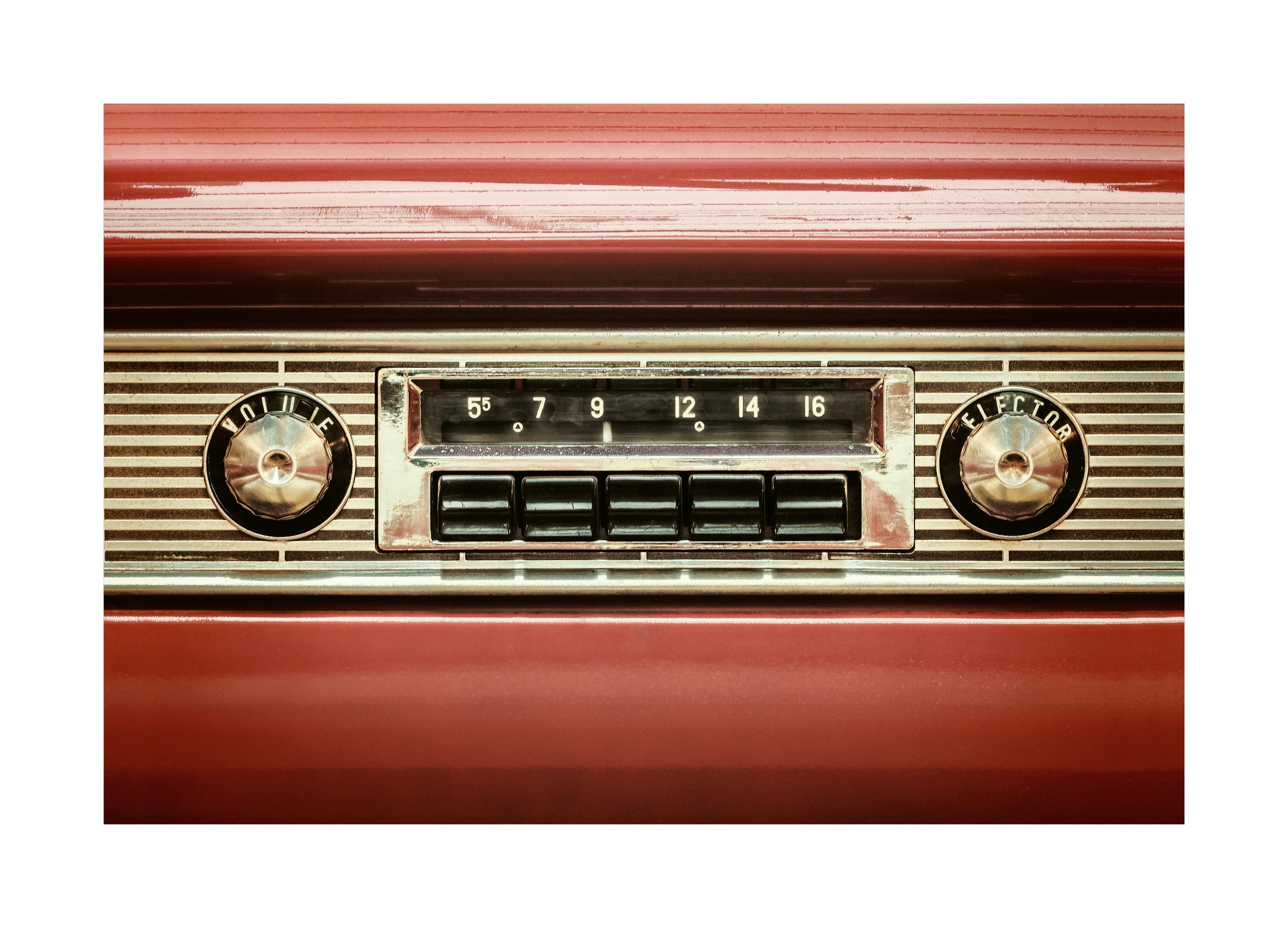 Radio Vintage Poster (40x50 cm) - Poster Store