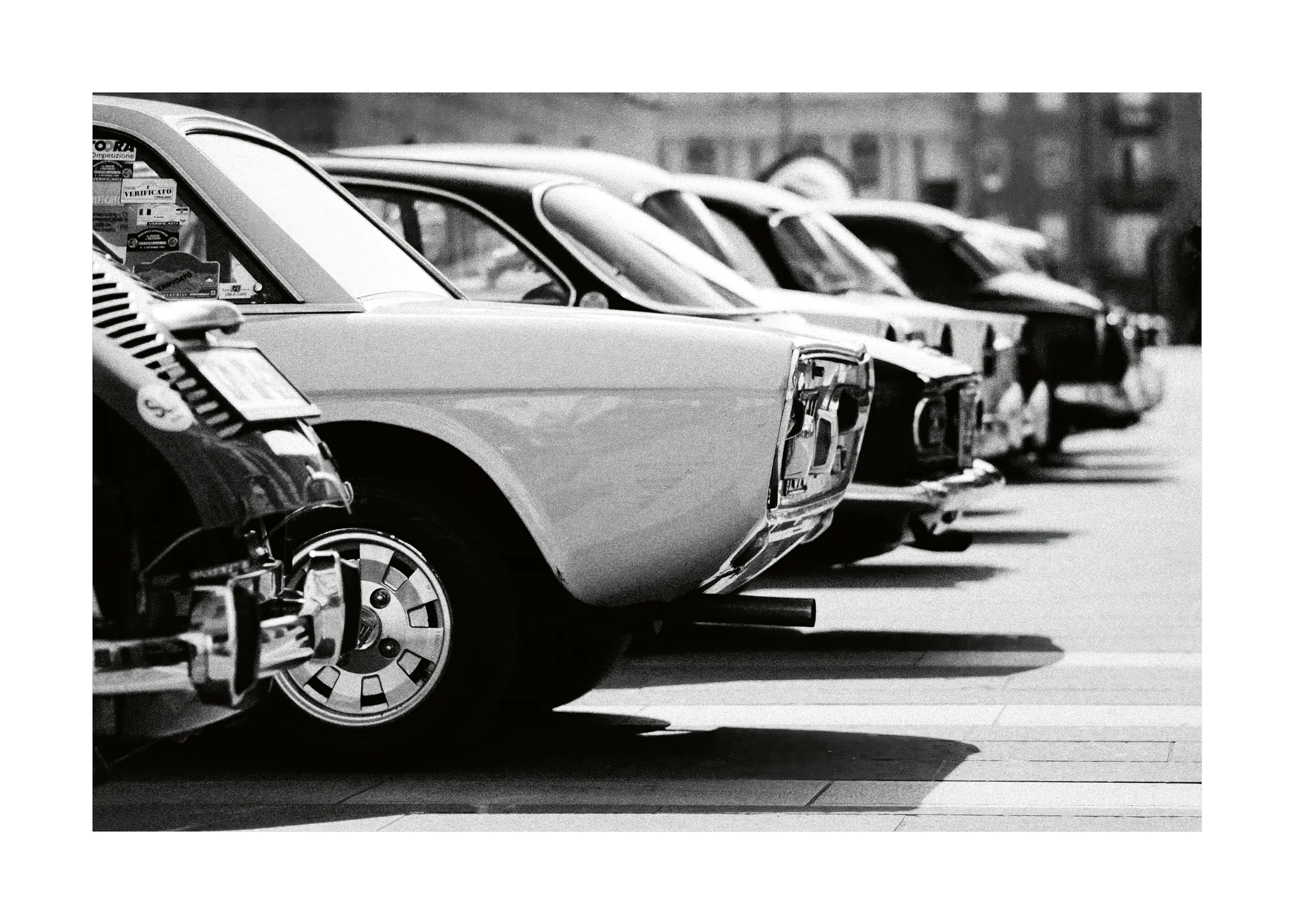 Aparcamiento Vintage Póster 0