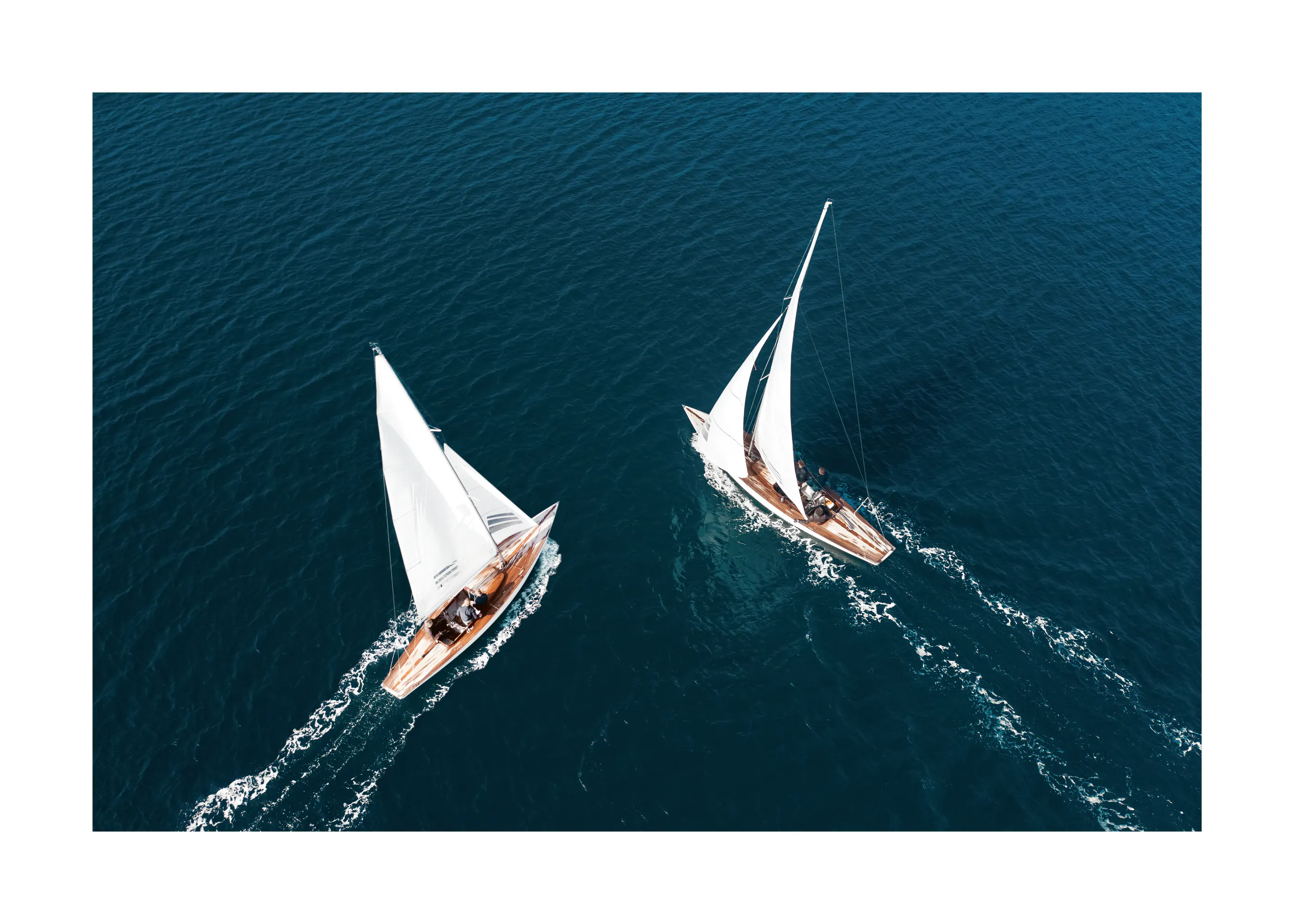 요트 경주 포스터 0