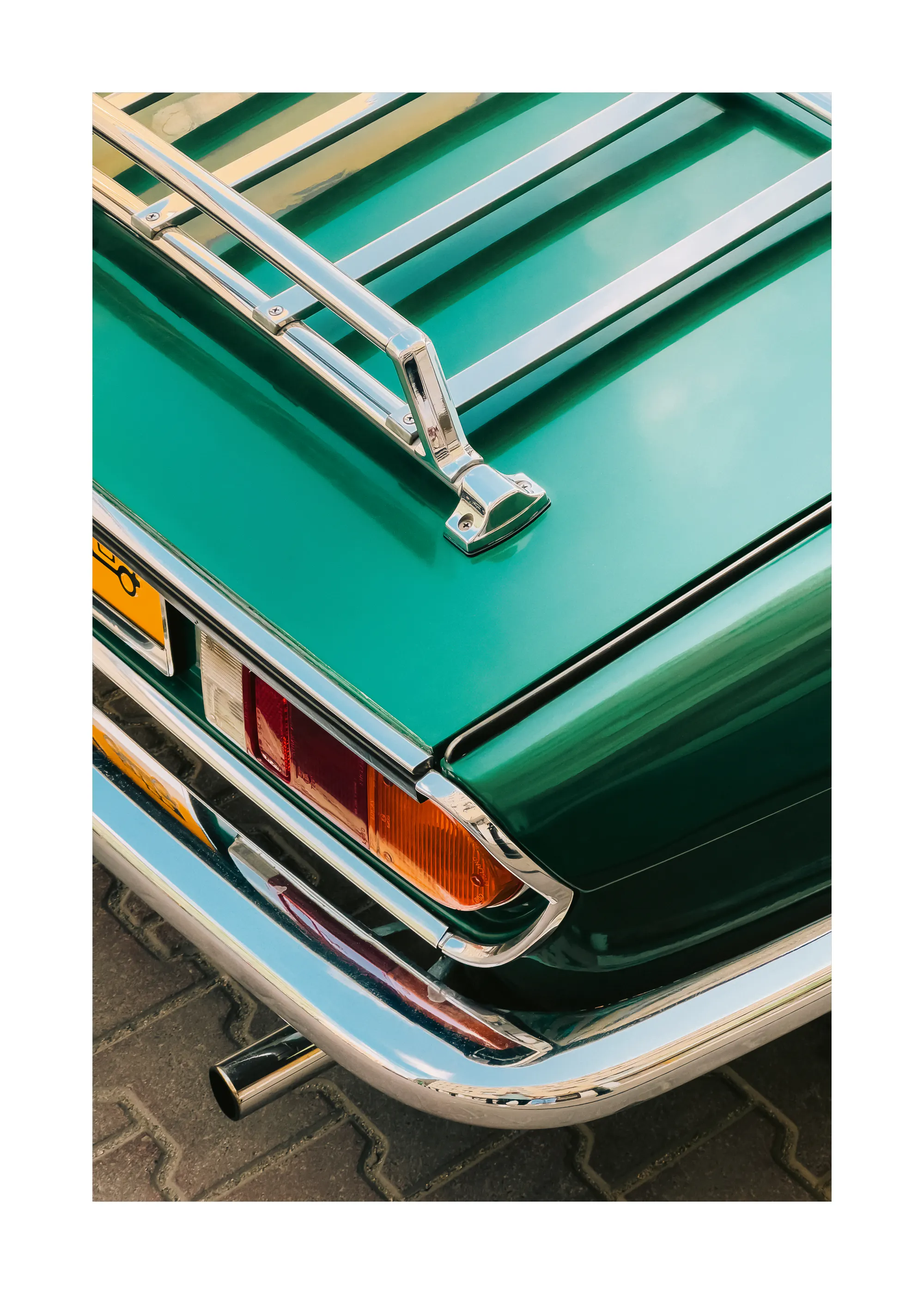 레트로 차량 포스터 0