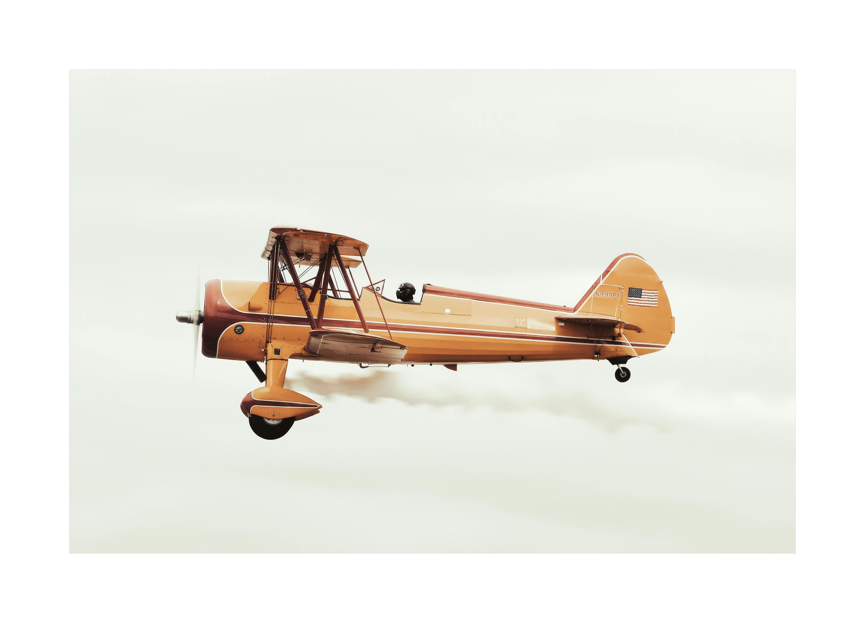 Biplano Vintage Poster (40x50 cm) - Poster Store