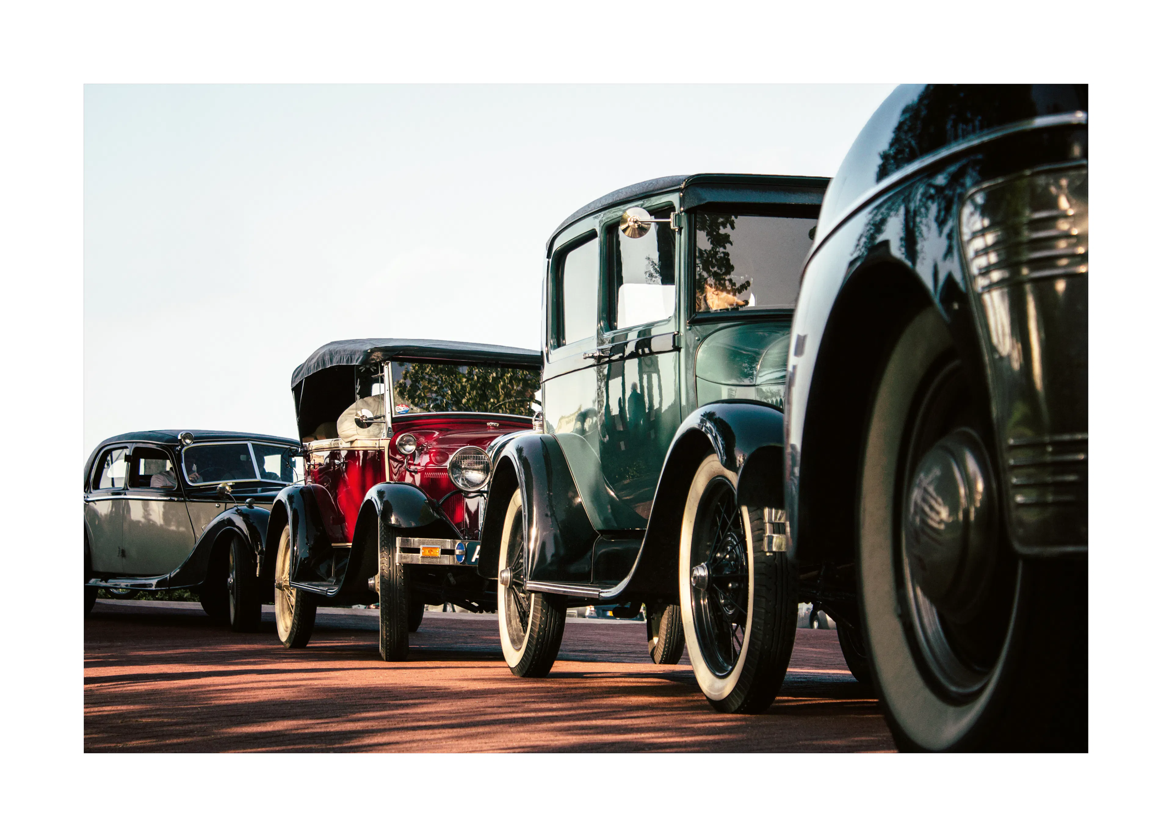 Véhicules Rétro Affiche 0