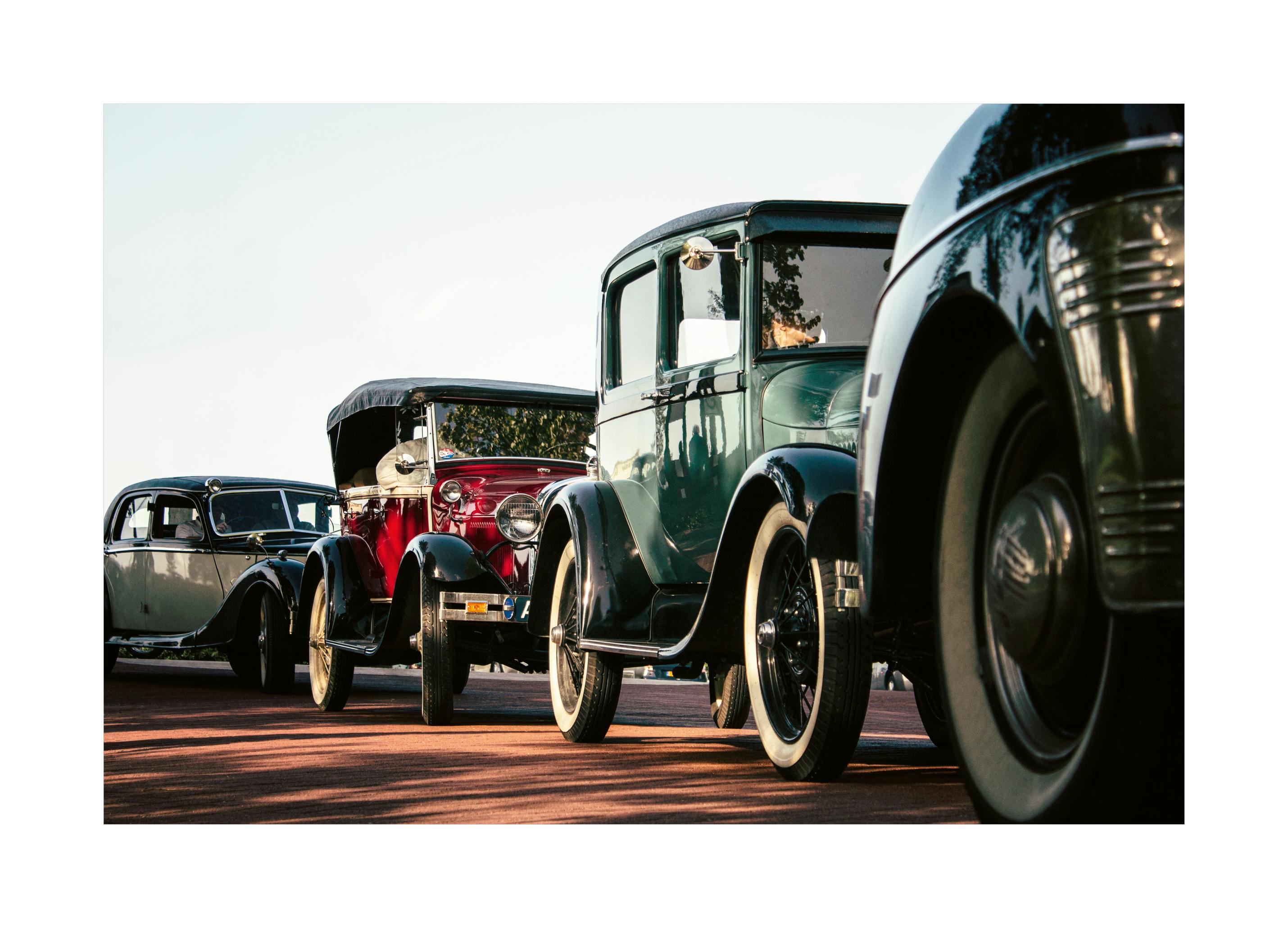 Veicoli Retro Poster (30x40 cm) - Poster Store