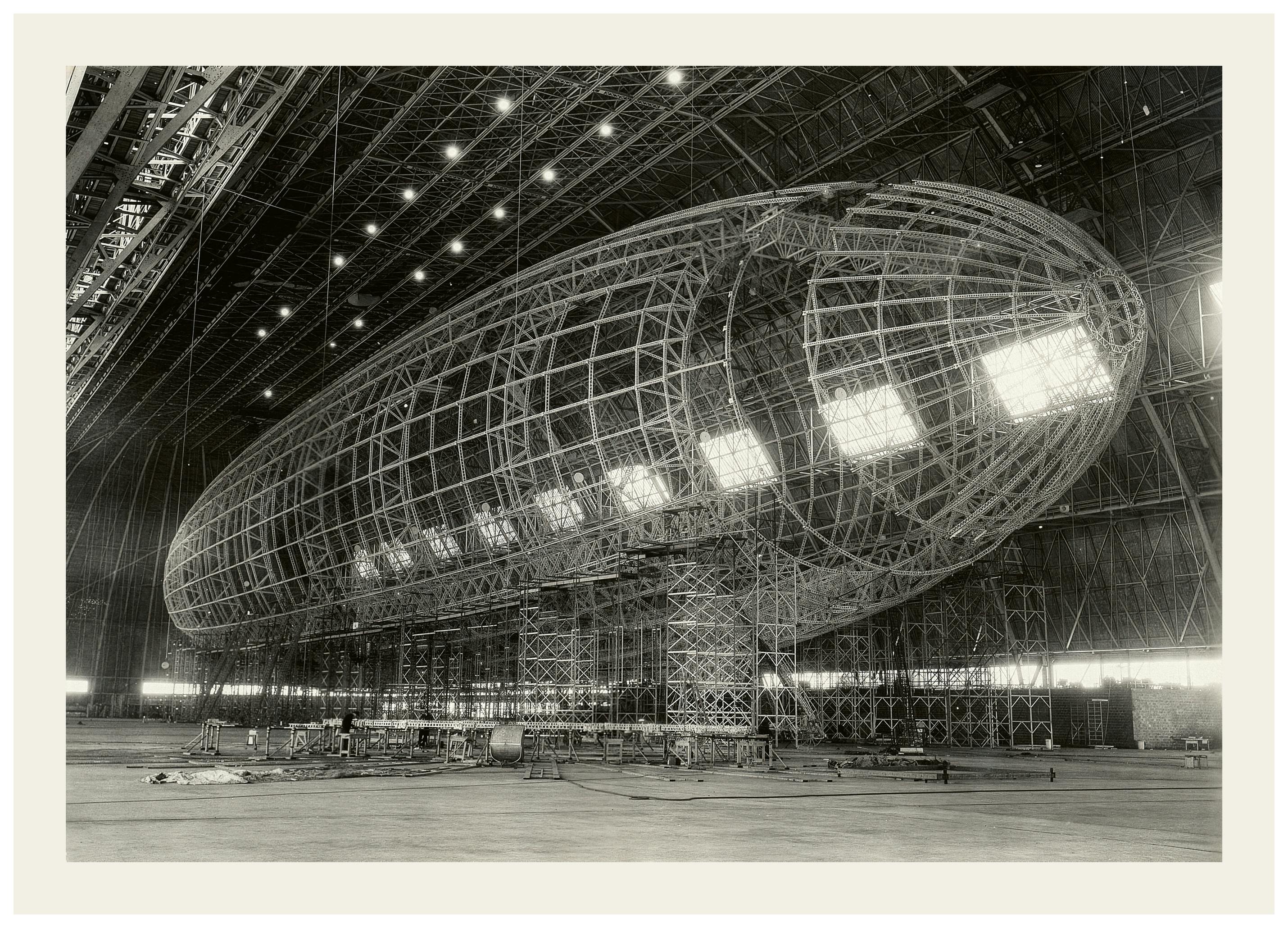 Luchtschip Constructie Poster (50x70 cm) - Poster Store