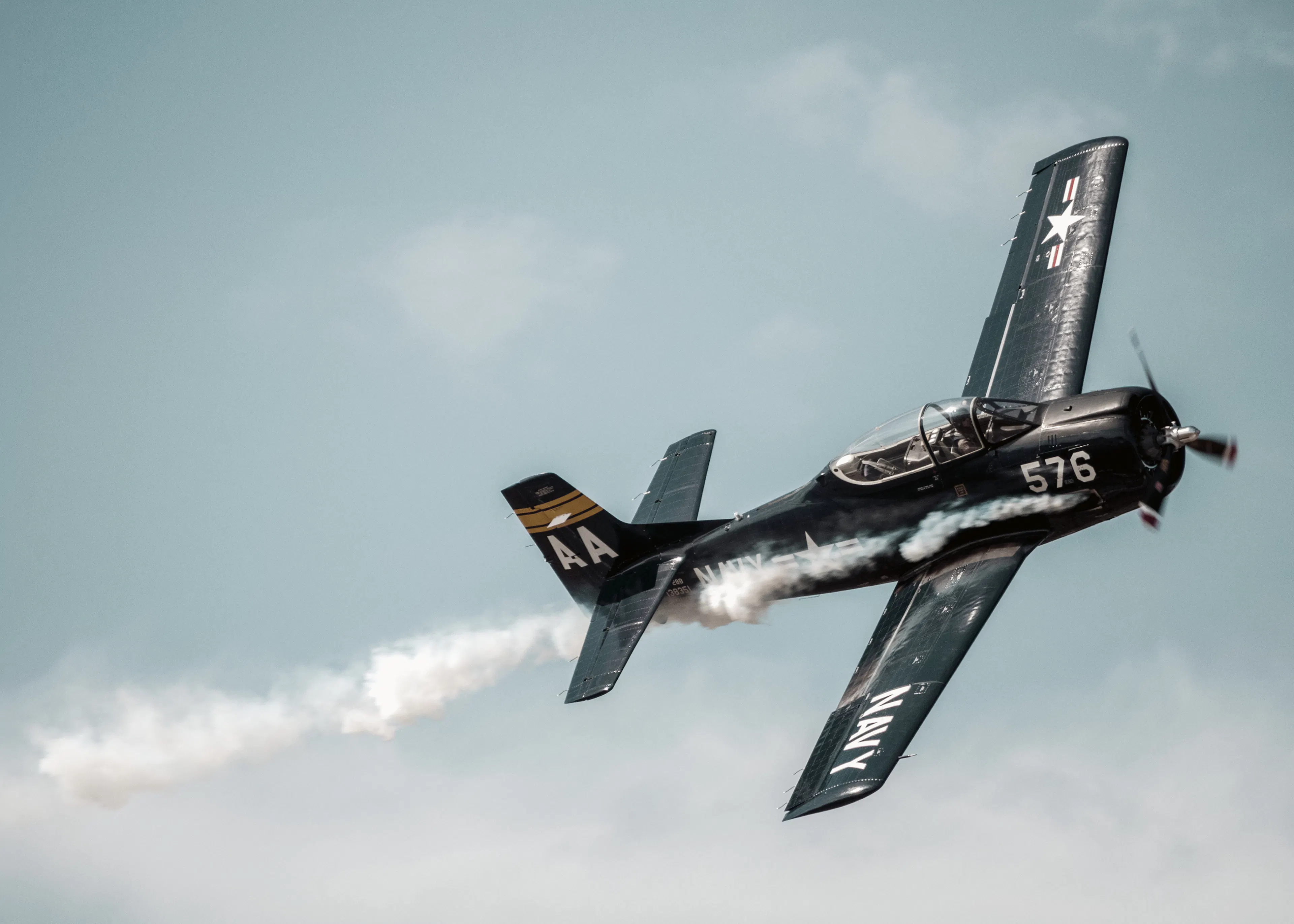 네이비 비행기 포스터 0