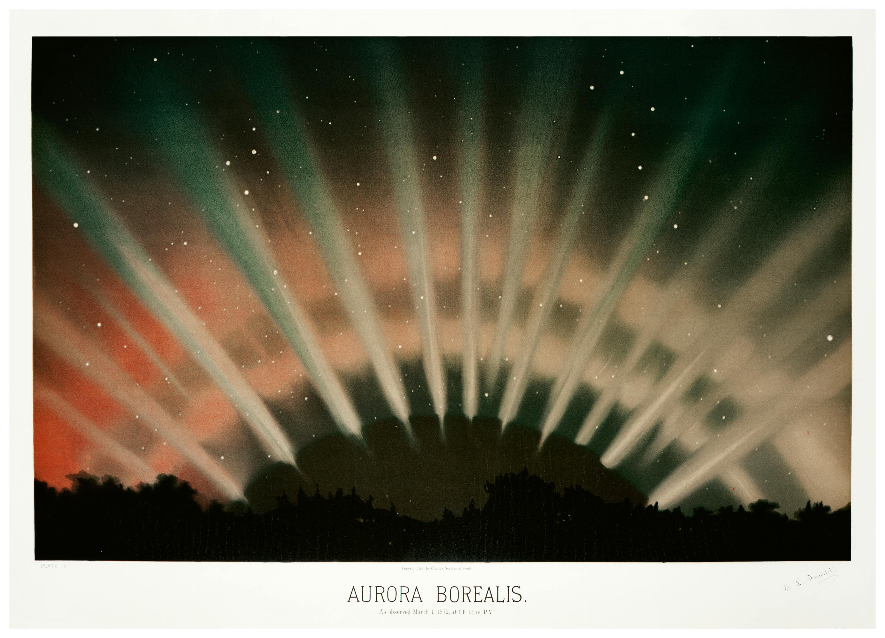 Aurora Borealis Poster (21x30 cm) - Poster Store