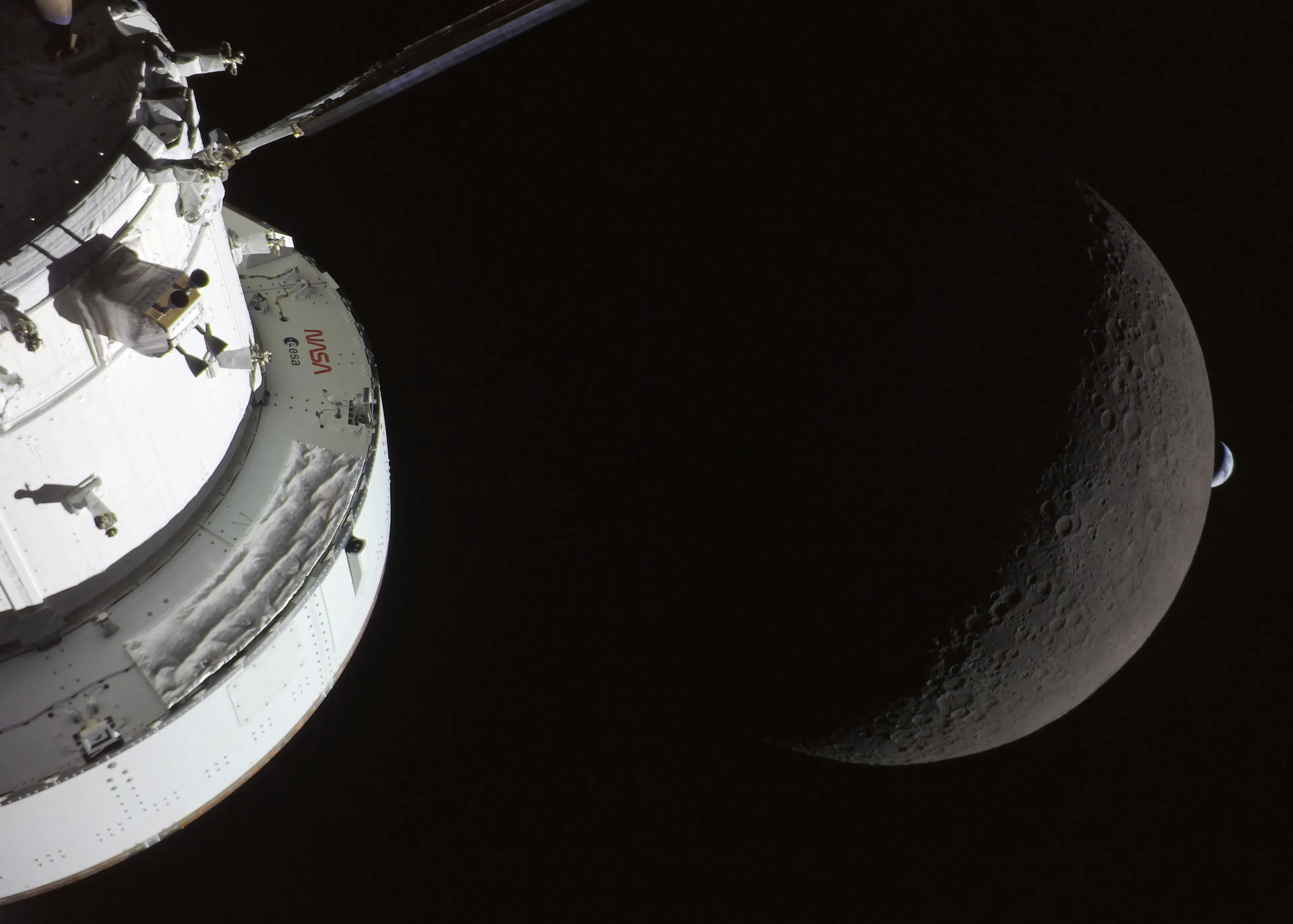 Space Moon Earth Poster 0