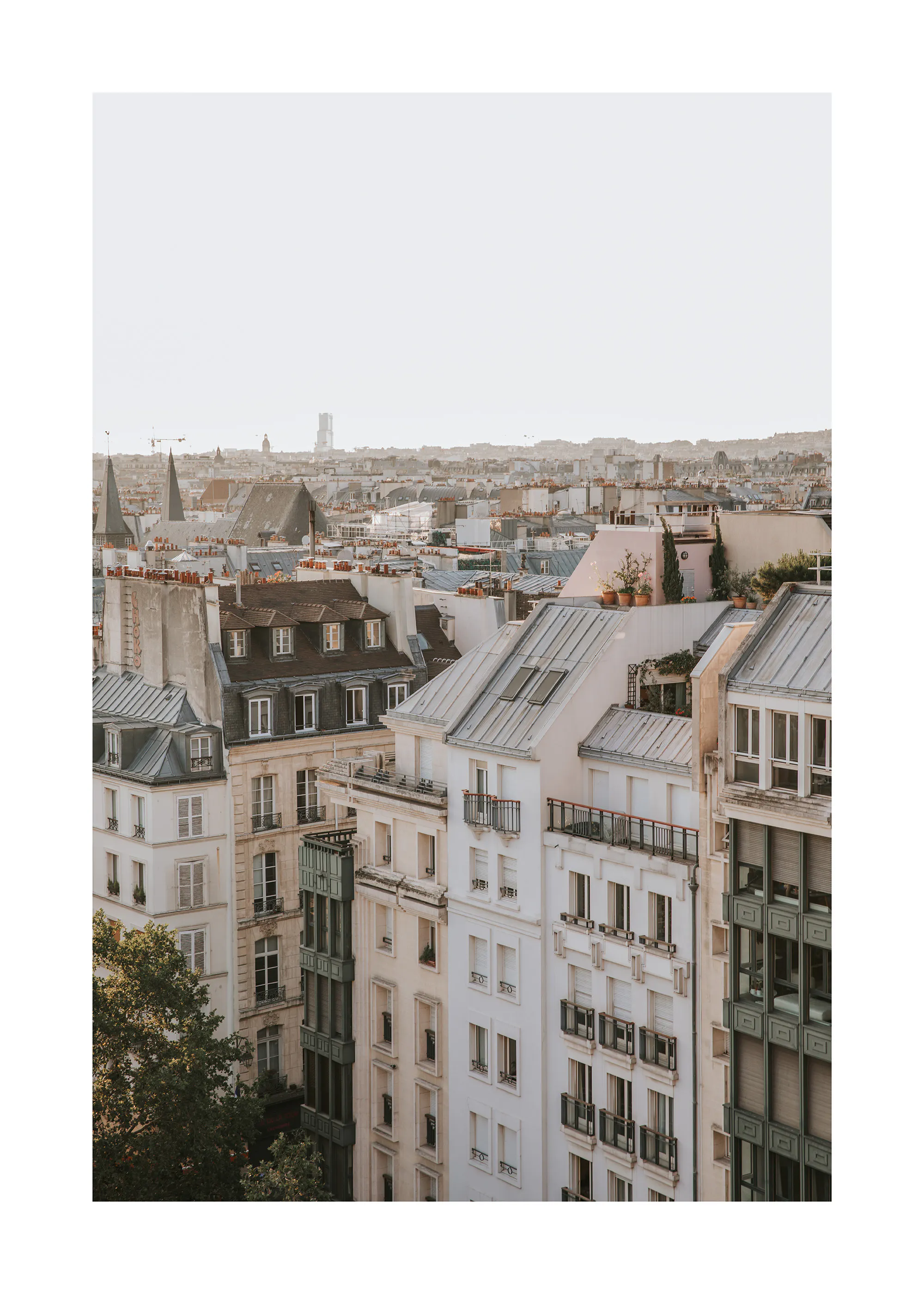 Paris Rooftops Print 0