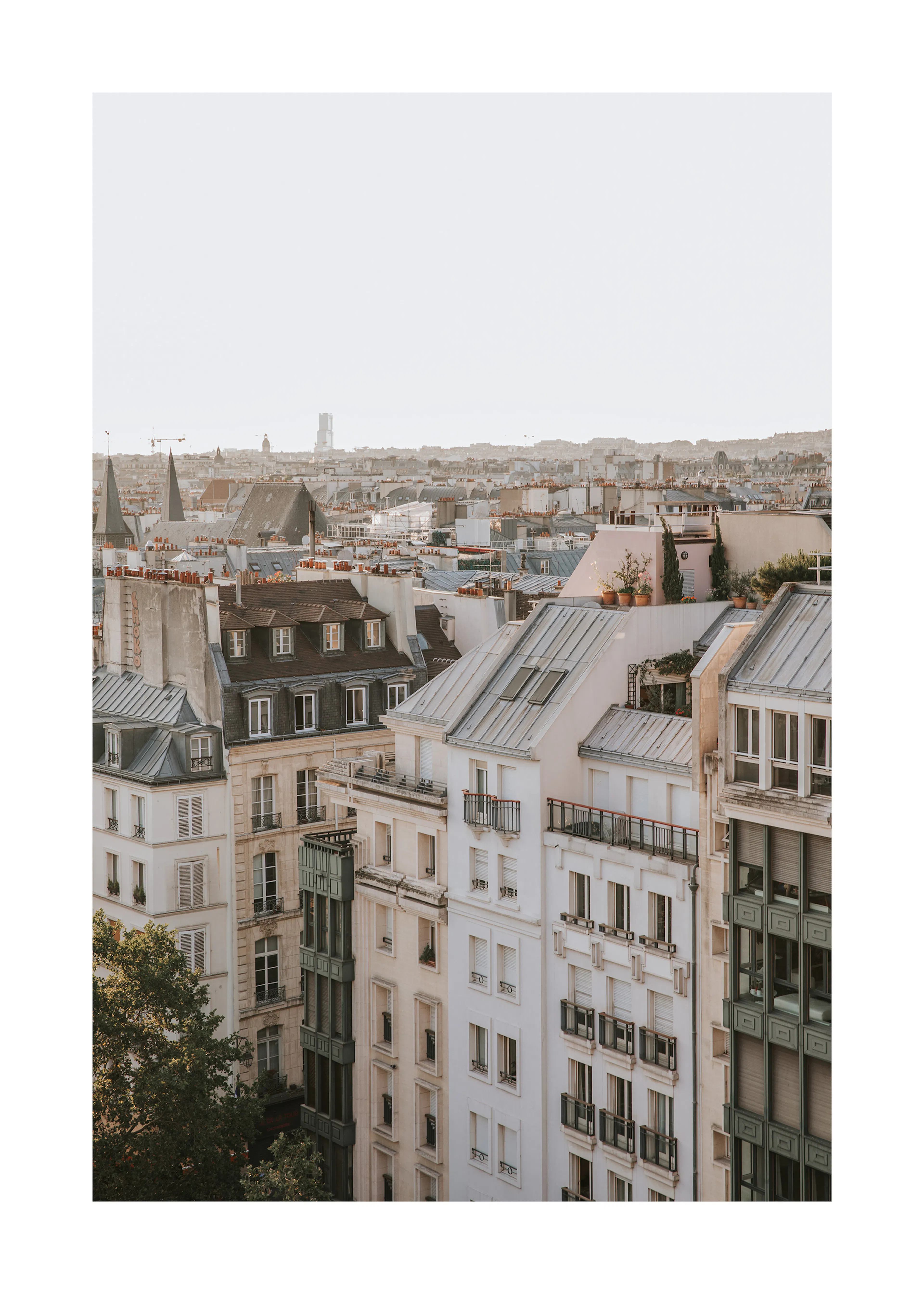 Paris Rooftops Print 0