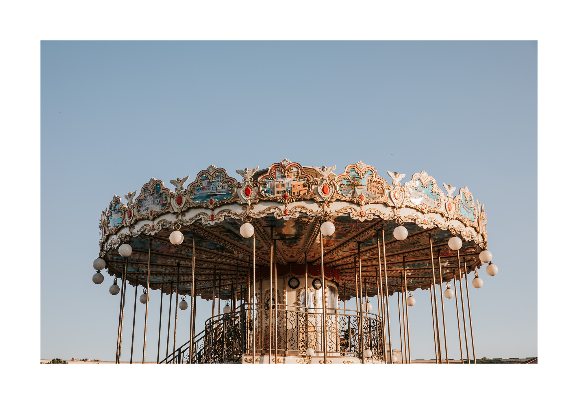 Vintage Carousel Photography Poster | Poster Store US
