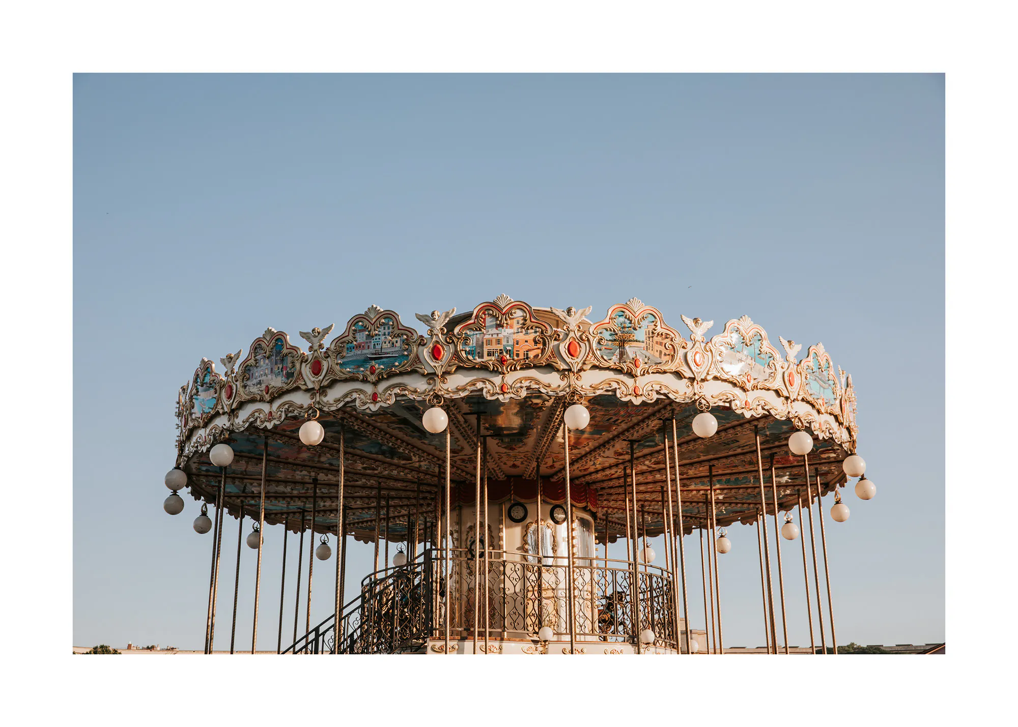 Vintage Carousel Print 0