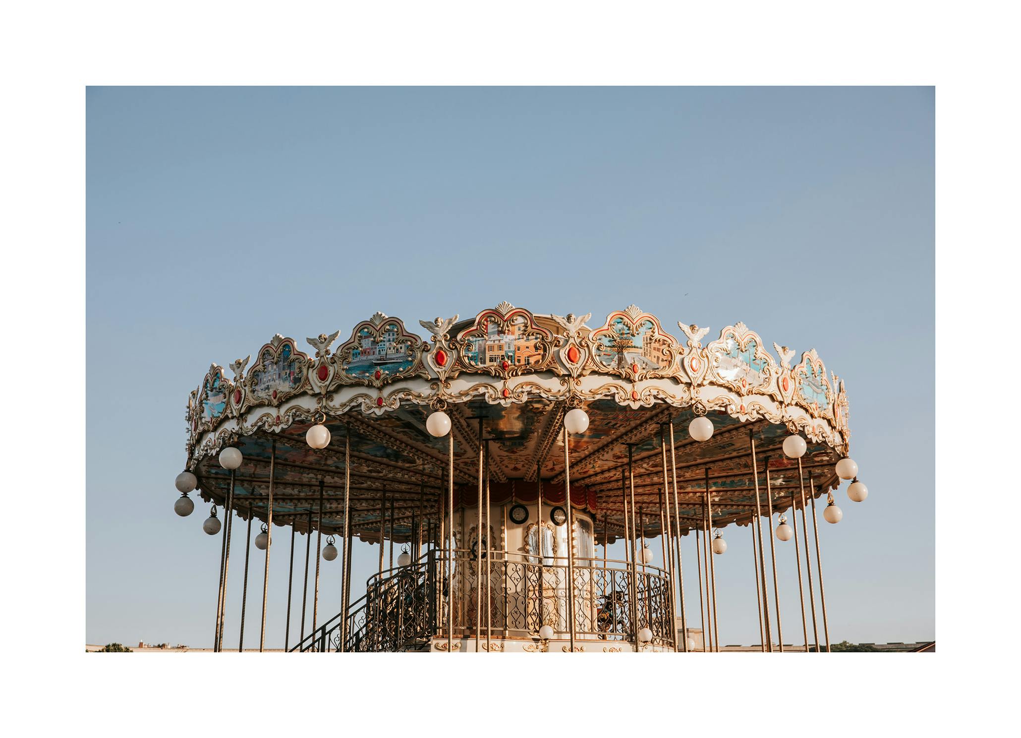 Vintage Carrousel Poster (50x70 cm) - Poster Store