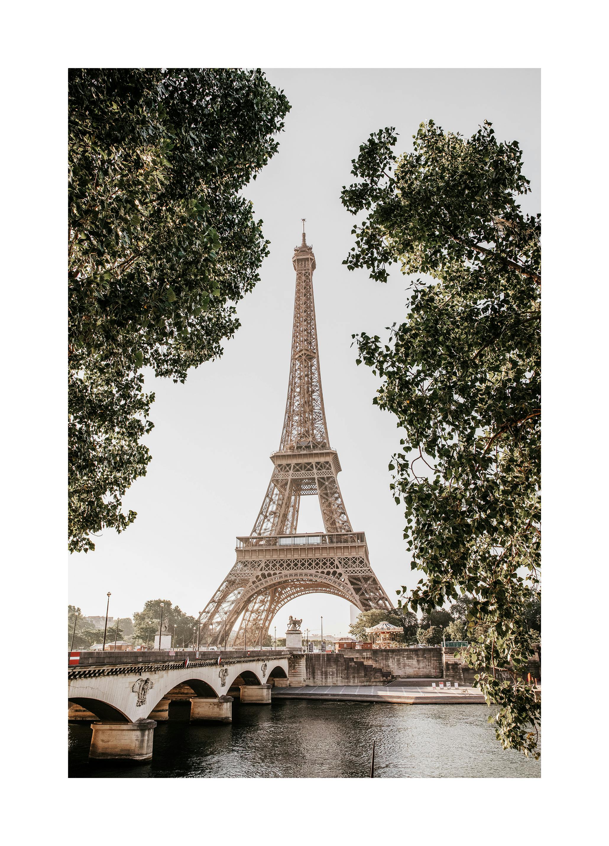 Eiffeltoren Poster (40x50 cm) - Poster Store