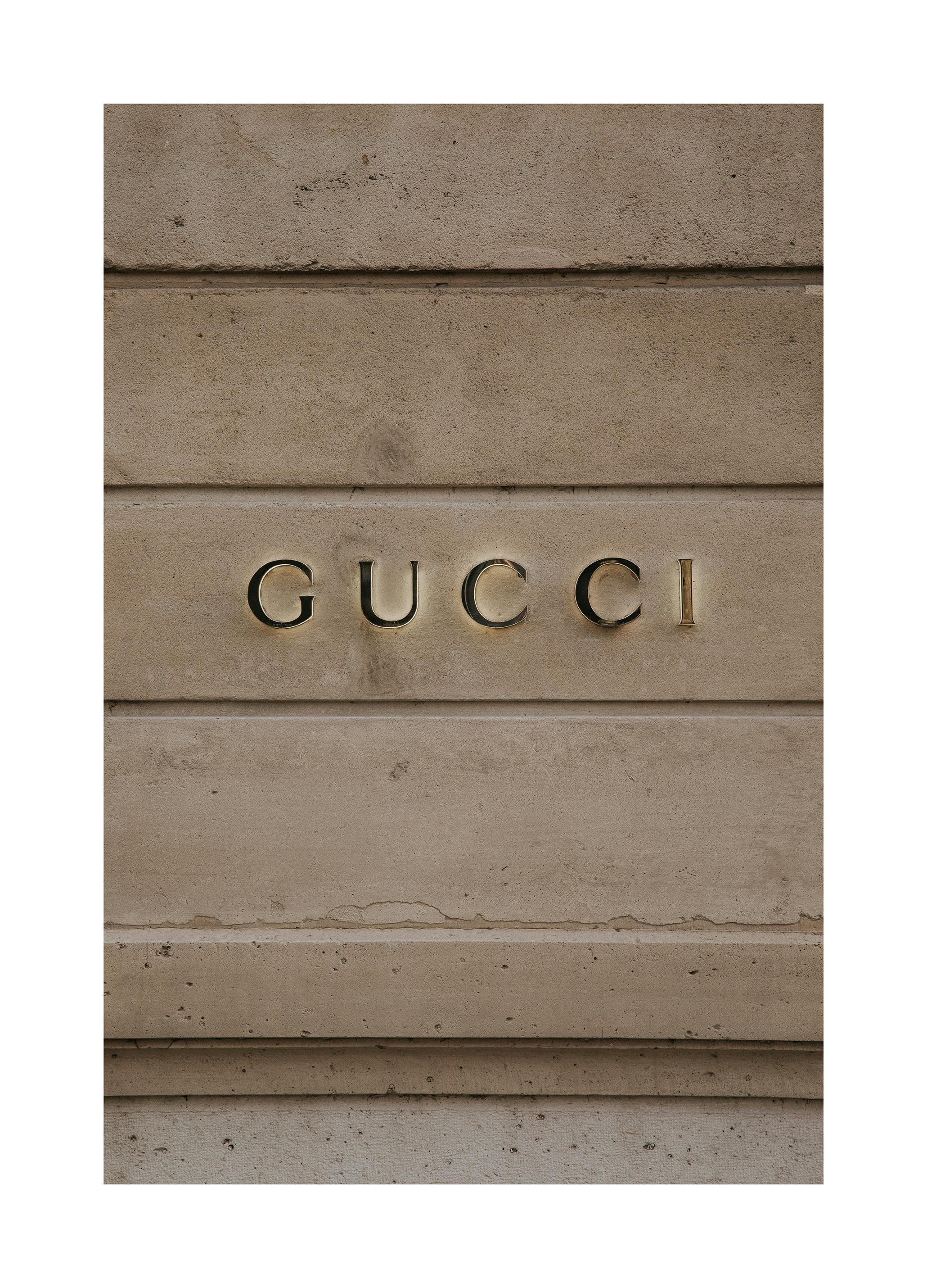 Gucci Logo Wall Poster (50x70 cm) - Poster Store