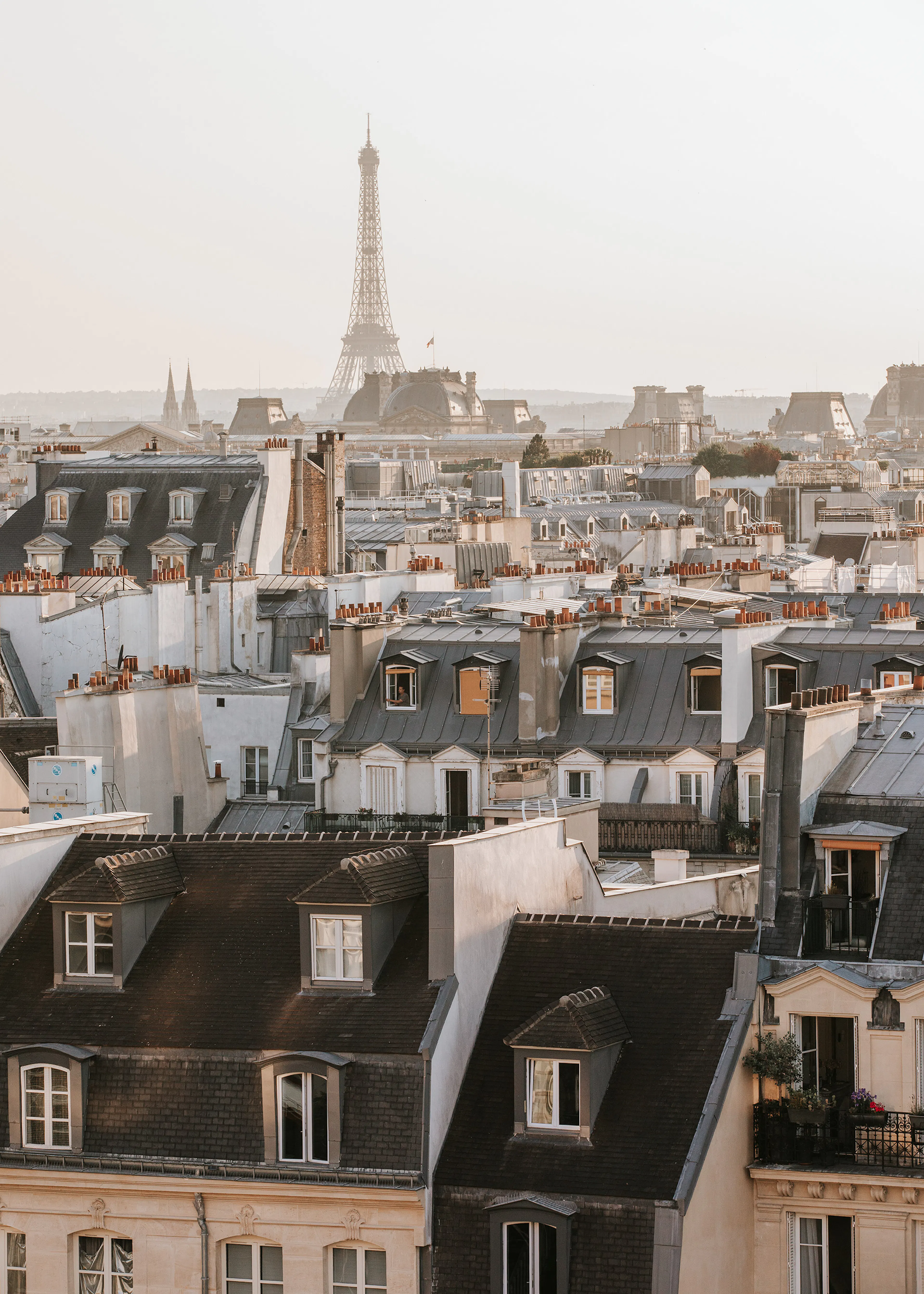 Rooftop Cityscape Print 0