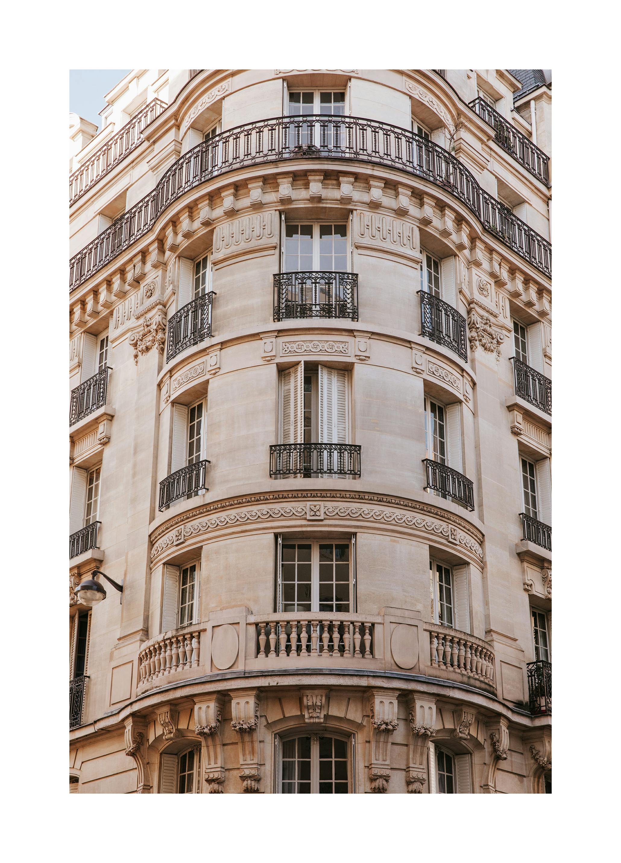 Facciata dell'Edificio Storico Poster (70x100 cm) - Poster Store