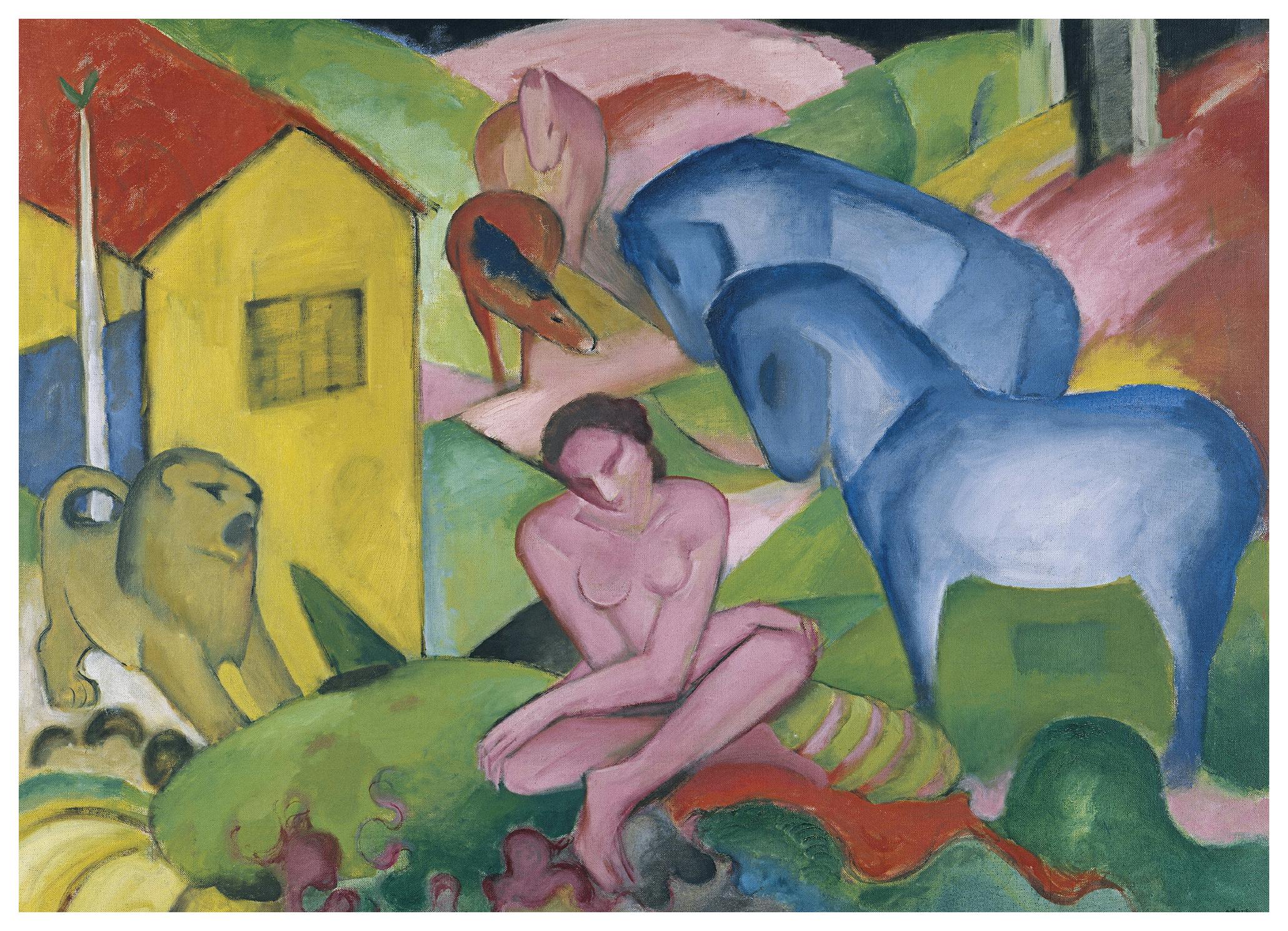 Franz Marc - Sen Plakat (70x100 cm) - Poster Store