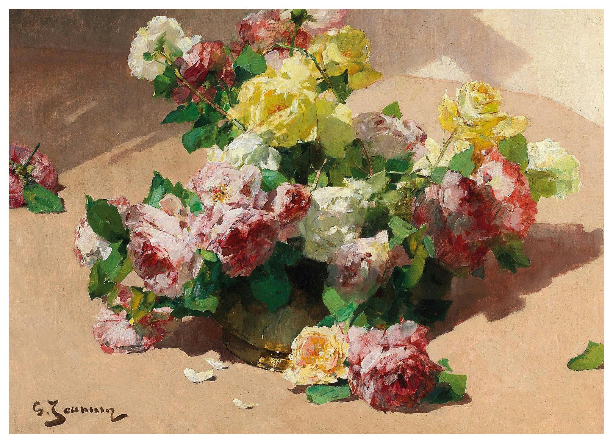 Georges Jeannin - Roses Poster (50x70 cm) - Poster Store