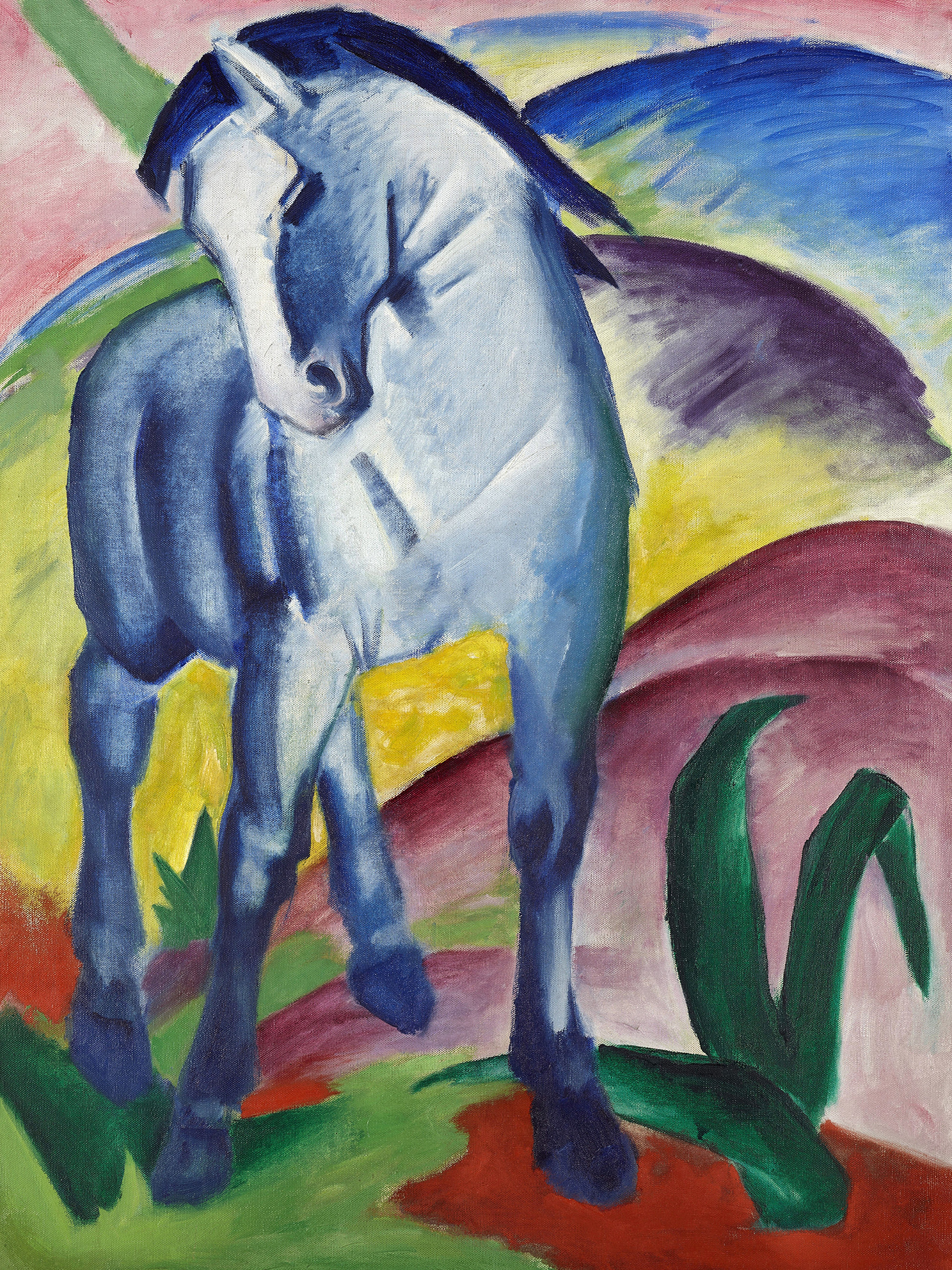 Franz Marc Blue Horse I 抽象アートポスター | Poster Store JP