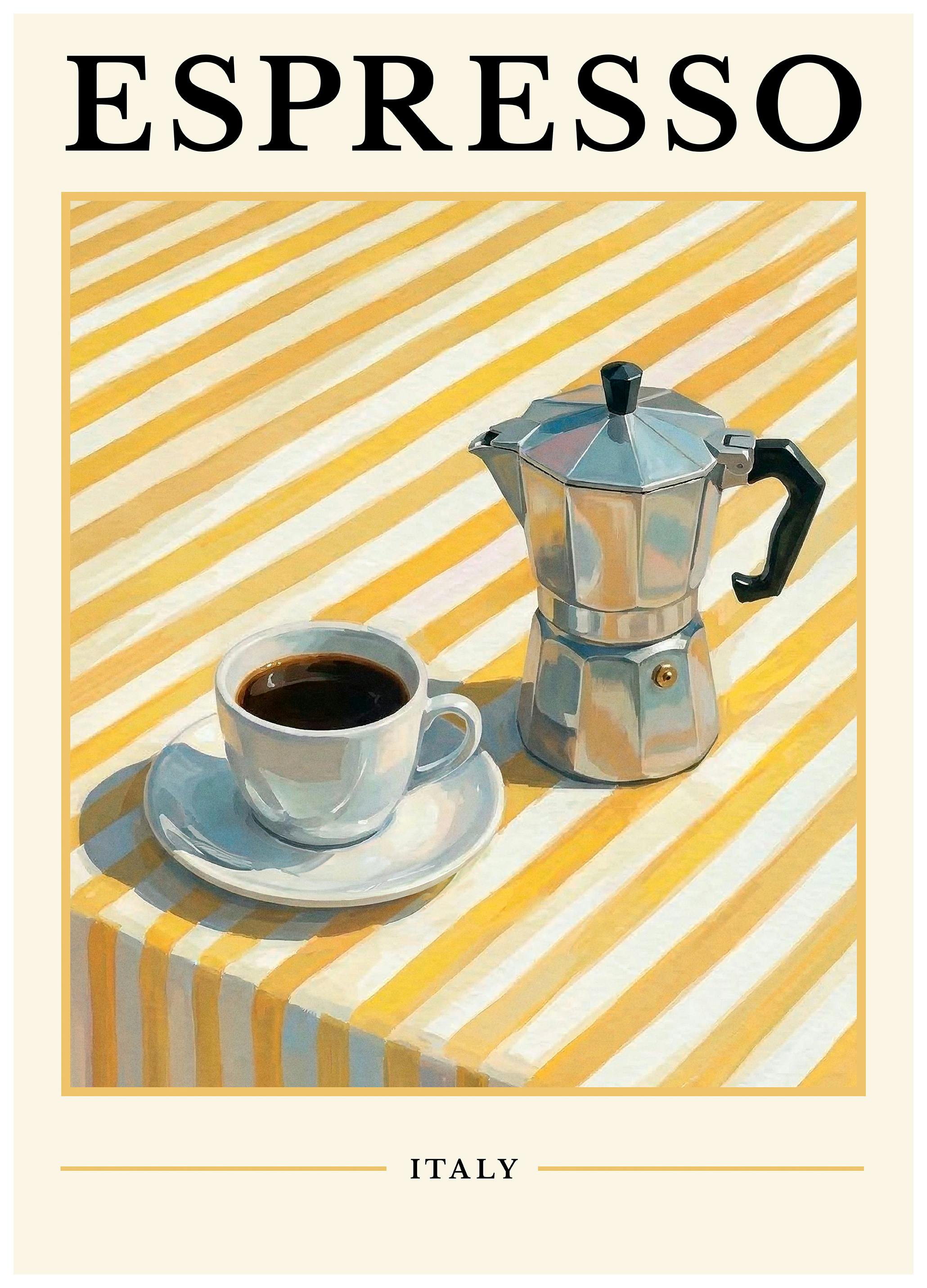 Espresso Coffee Poster (70x100 cm) - Poster Store