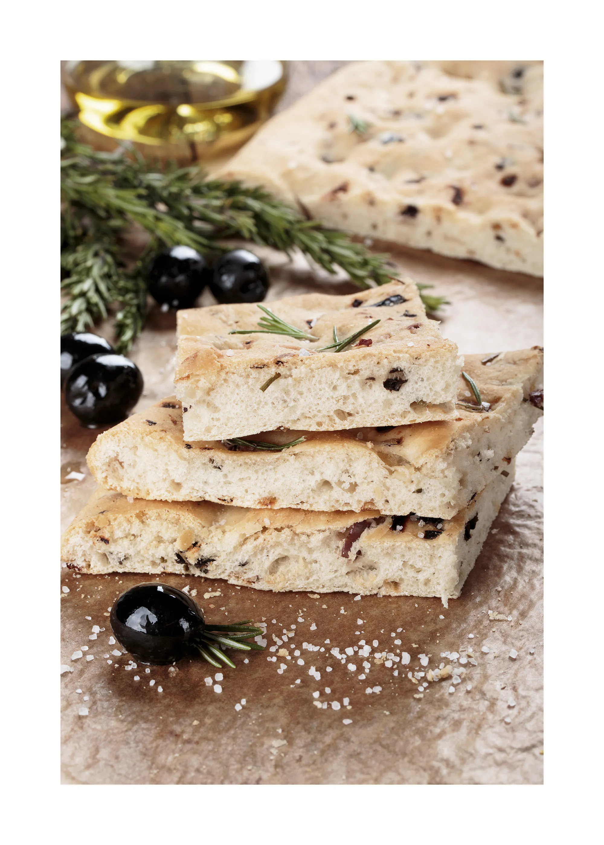 Mediterranean Focaccia Poster 0