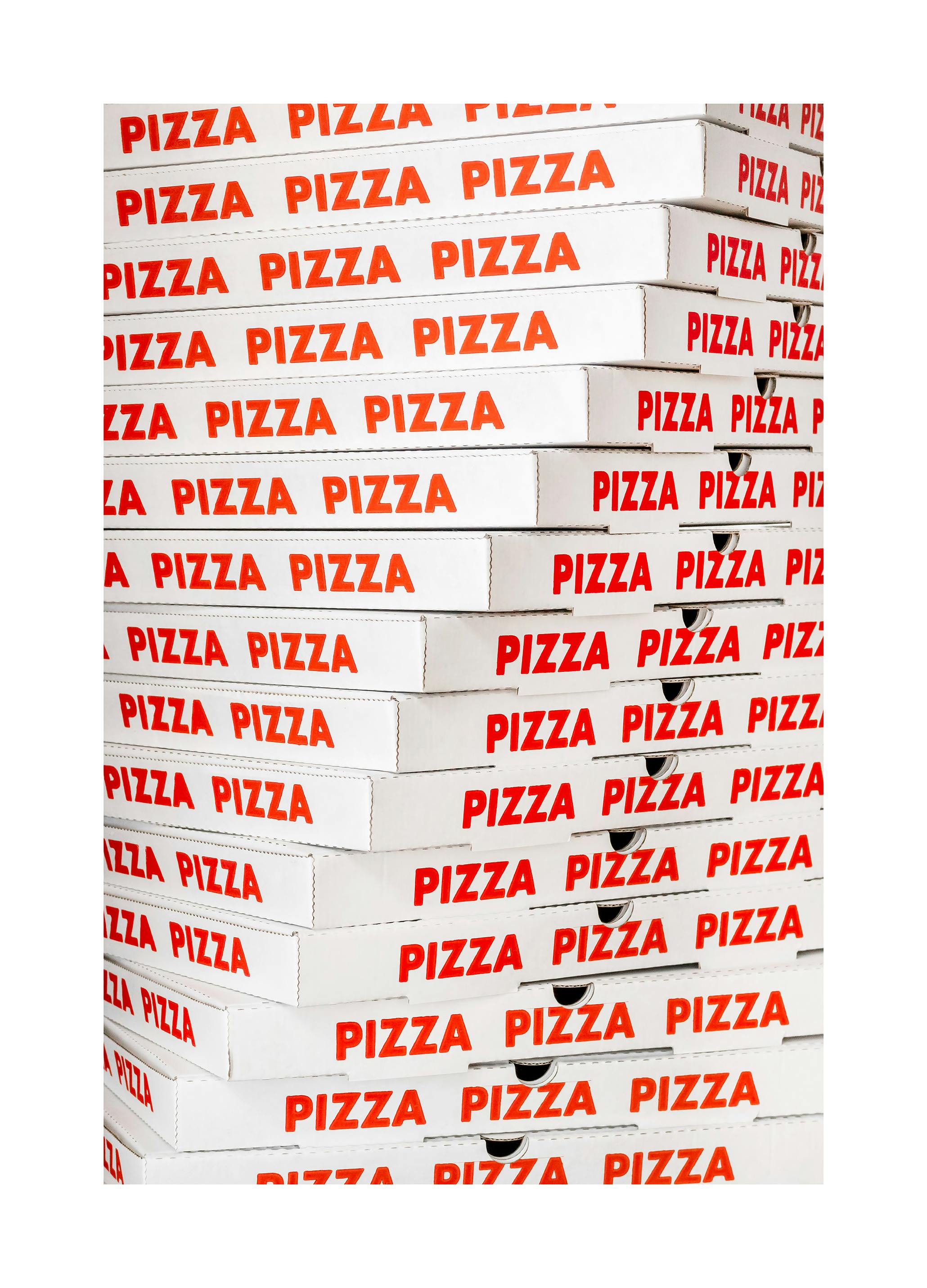 Pizza Muster Poster (70x100 cm) - Poster Store