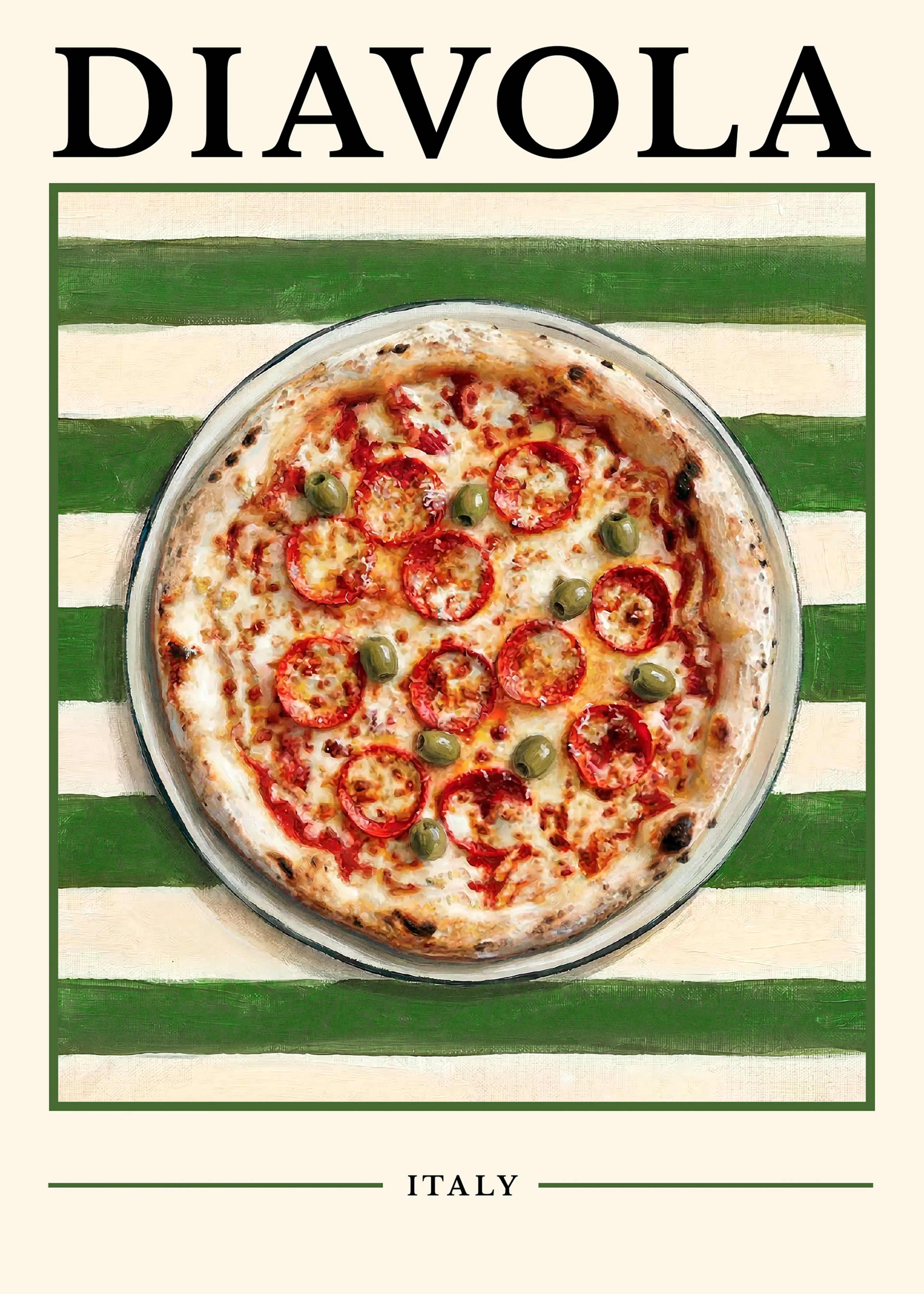Diavola Pizza Poster 0