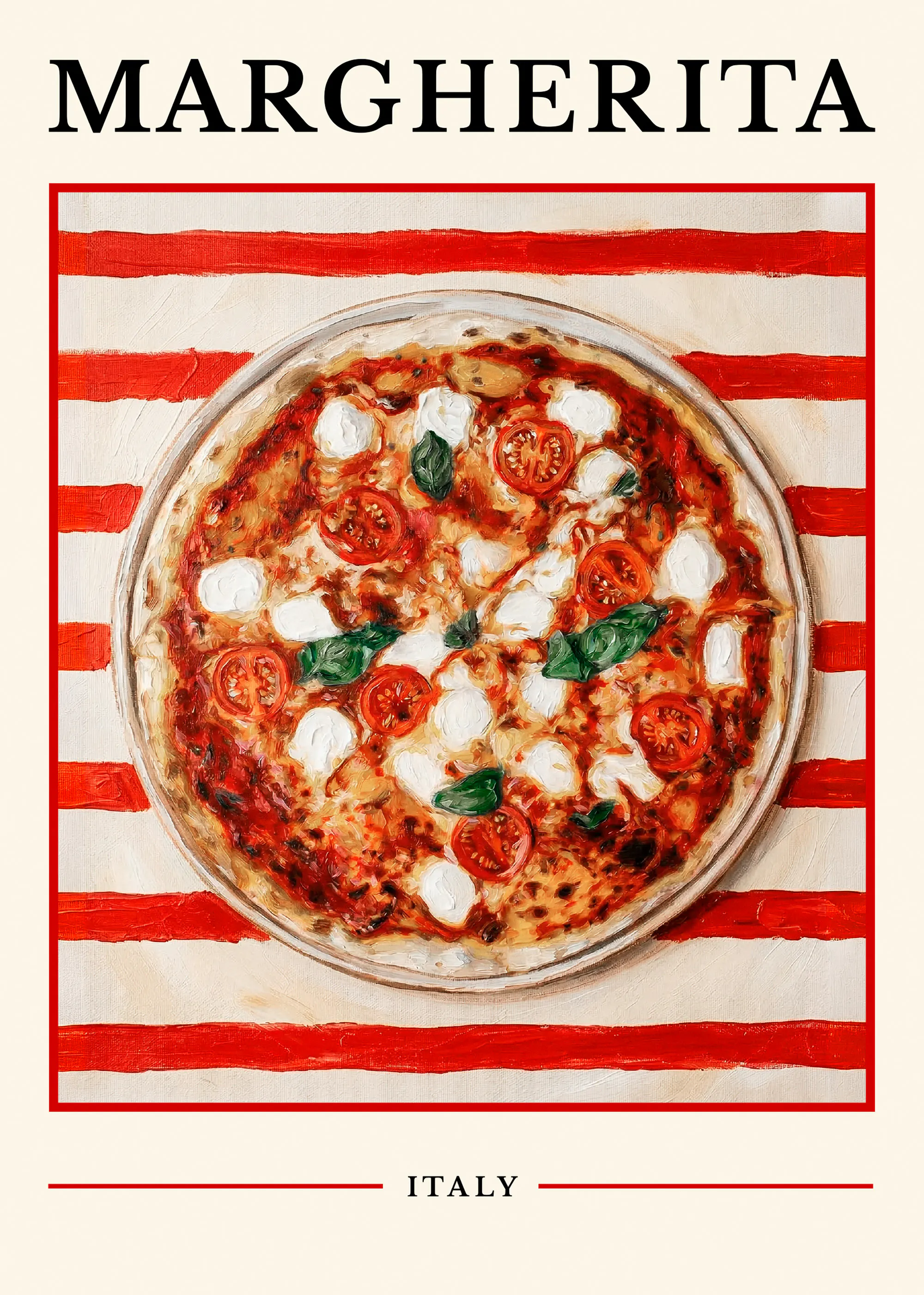 Margherita Pizza Poster 0