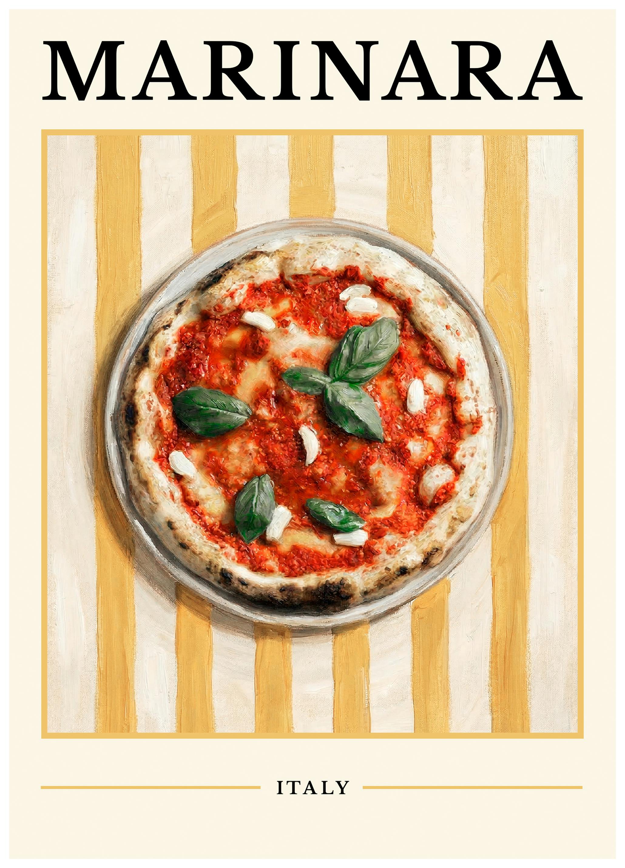 Marinara Pizza Poster (50x70 cm) - Poster Store