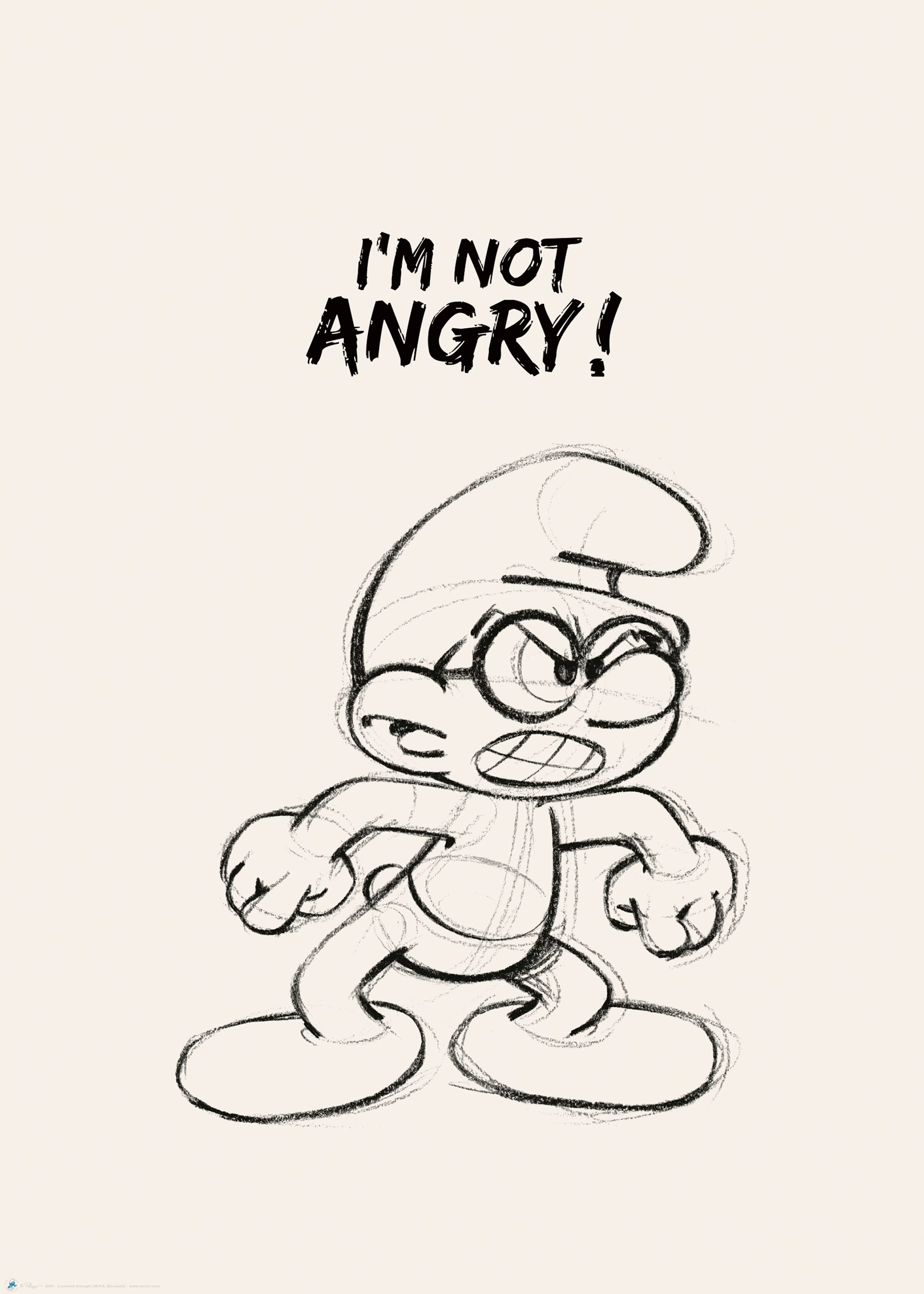 The Smurfs Angry Poster 0