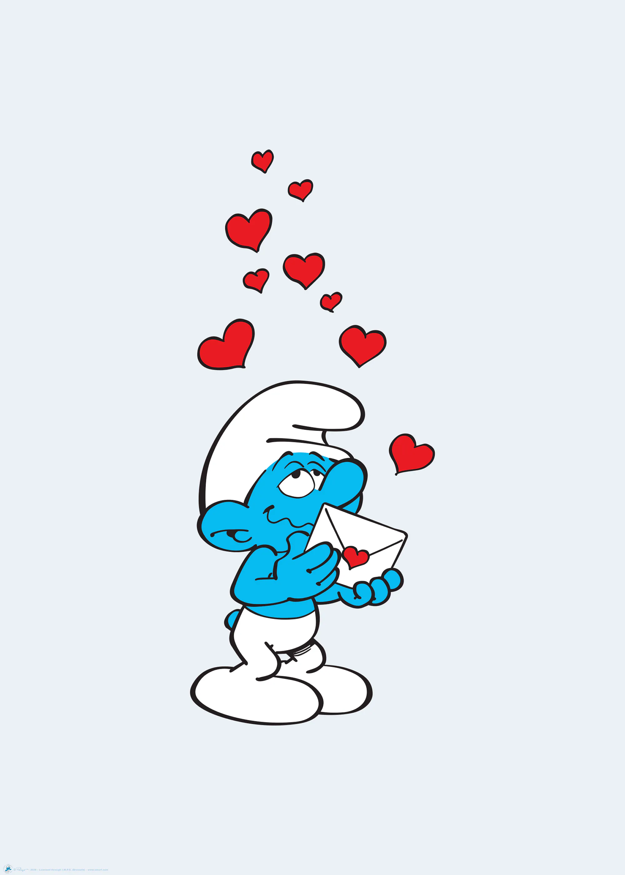The Smurfs Love Letter Poster 0